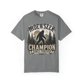 Hide & Seek Champion T-Shirt — Bigfoot Sasquatch Graphic Tee