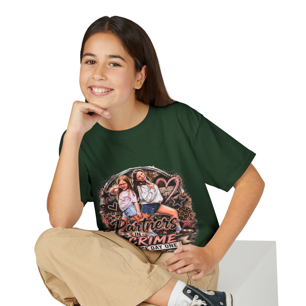 "Partners in Crime Since Day One" Best Friend Tee – Youth T-Shirt