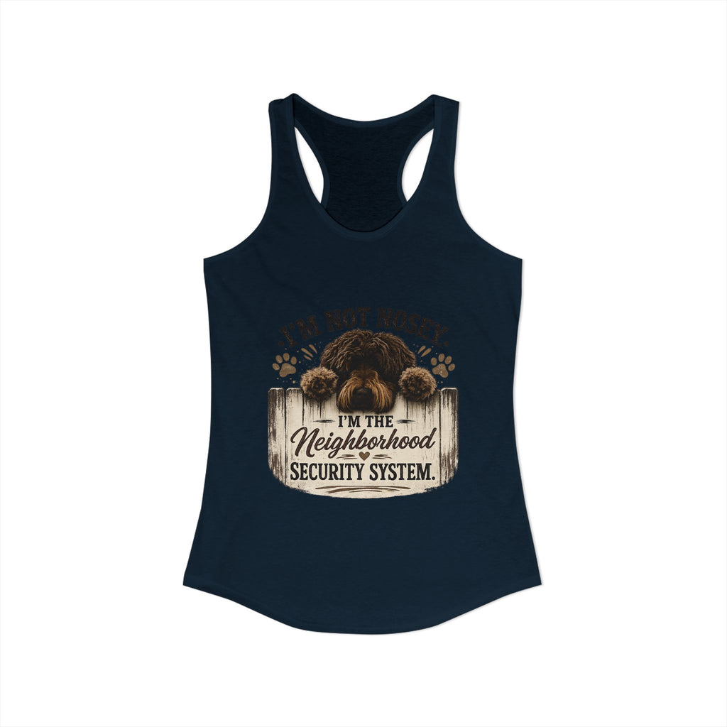 I'm Not Nosey Women's Ideal Racerback Tank