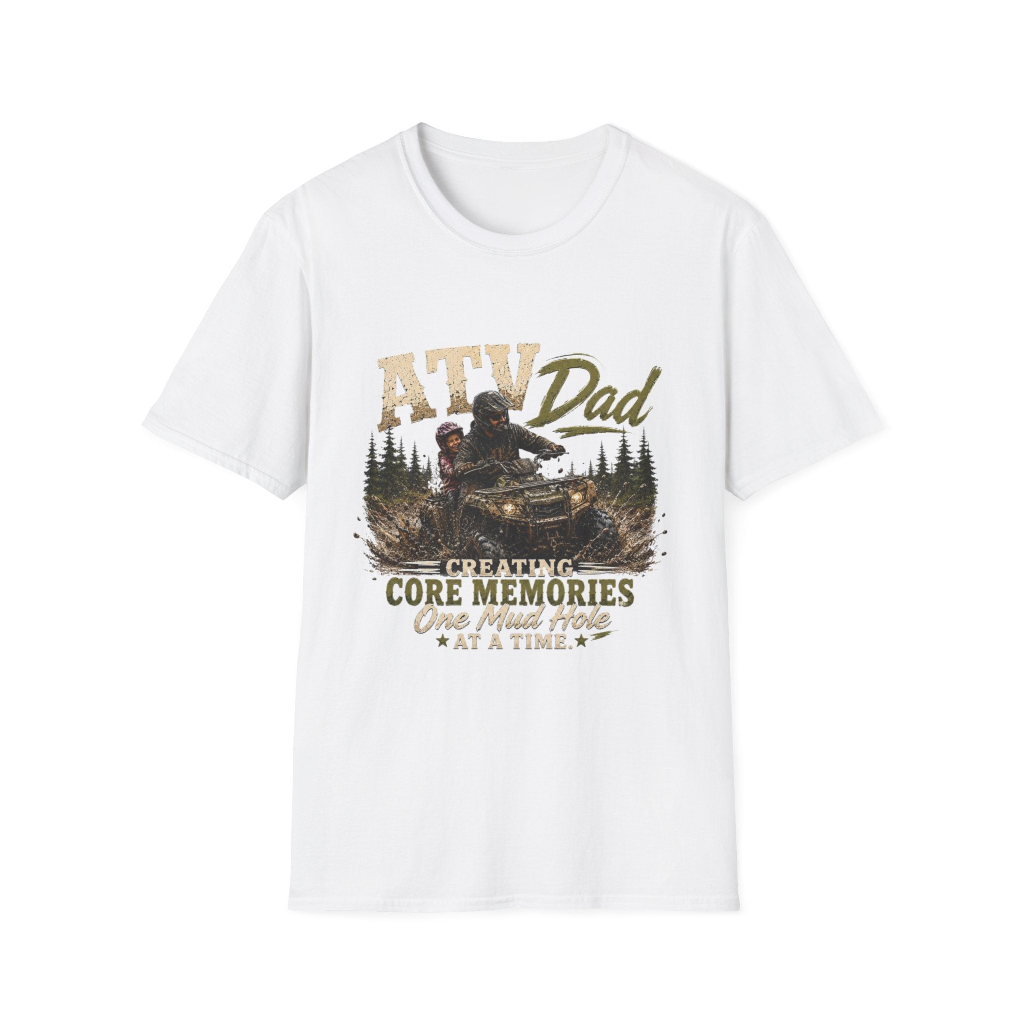 ATV Dad T-Shirt – "Creating Core Memories One Mud Hole at a Time" Outdoor Riding Tee