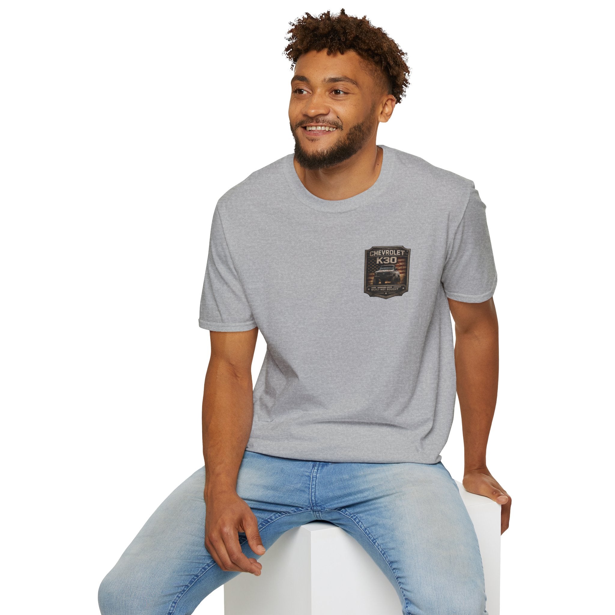 Built Not Bought - Chevrolet K30 Vintage Badge T-Shirt