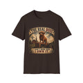 The Real Boss Highland Cow Unisex Softstyle T-Shirt
