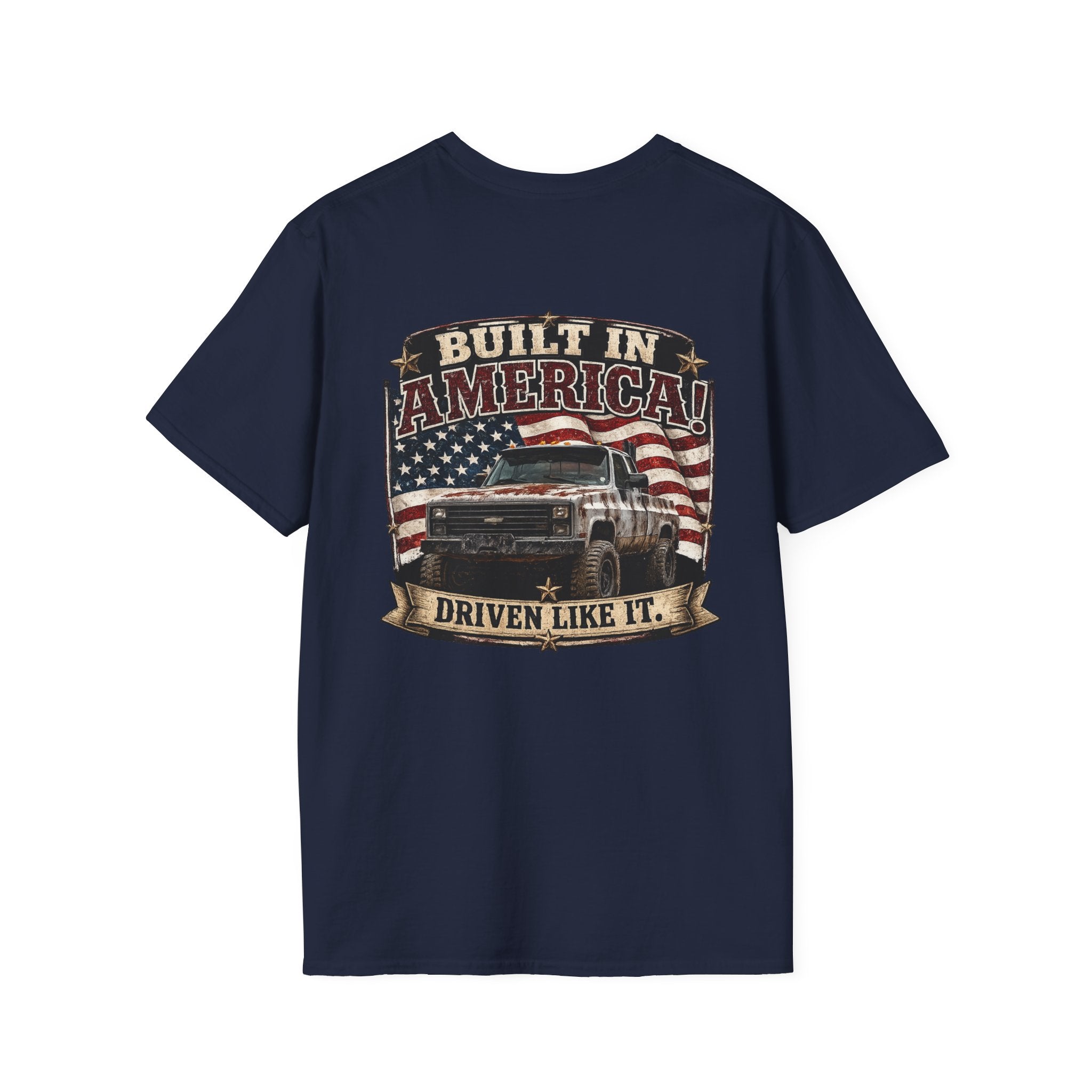 Built In America - Chevrolet K30 Vintage Patch T-Shirt