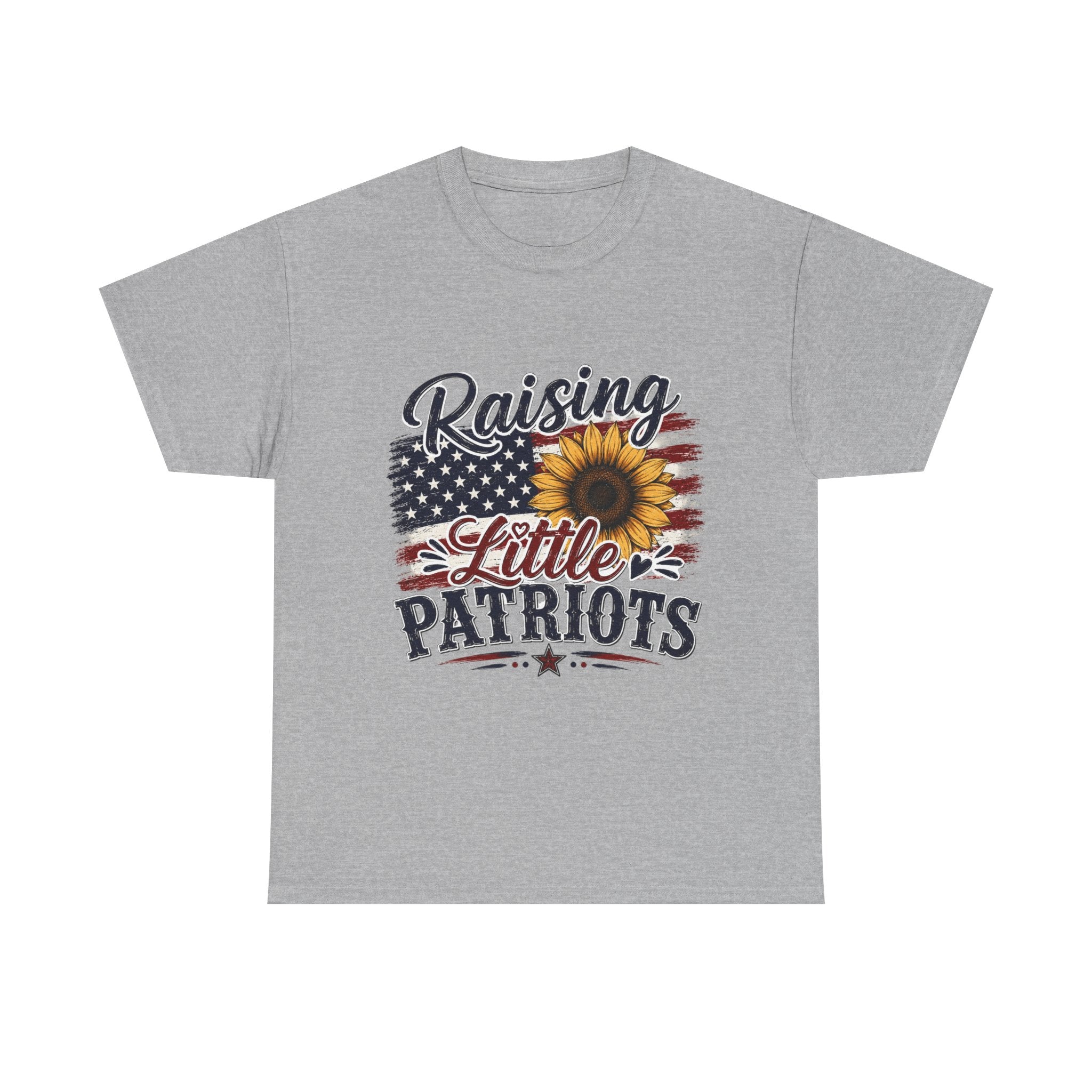 Raising Little Patriots 4th of July Tee — Patriotic Independence Day Tee