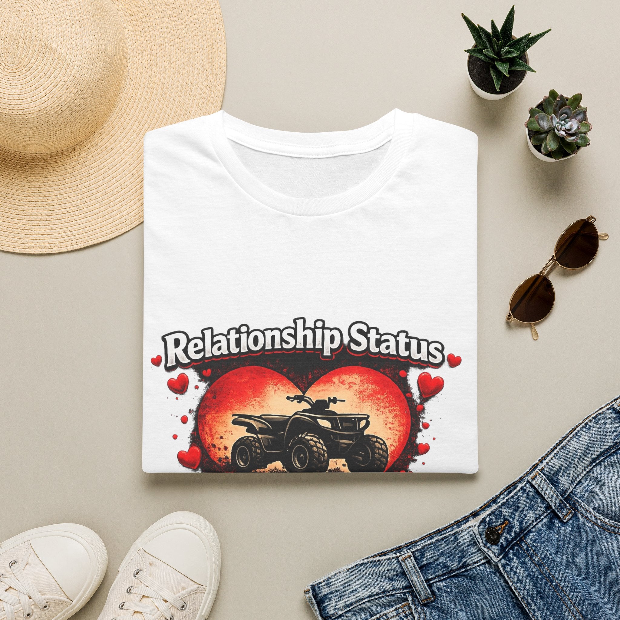 Jeep 'Let's Get Naked' Graphic T‑Shirt — 'Just Me & My Jeep' Off‑Road Pink Design