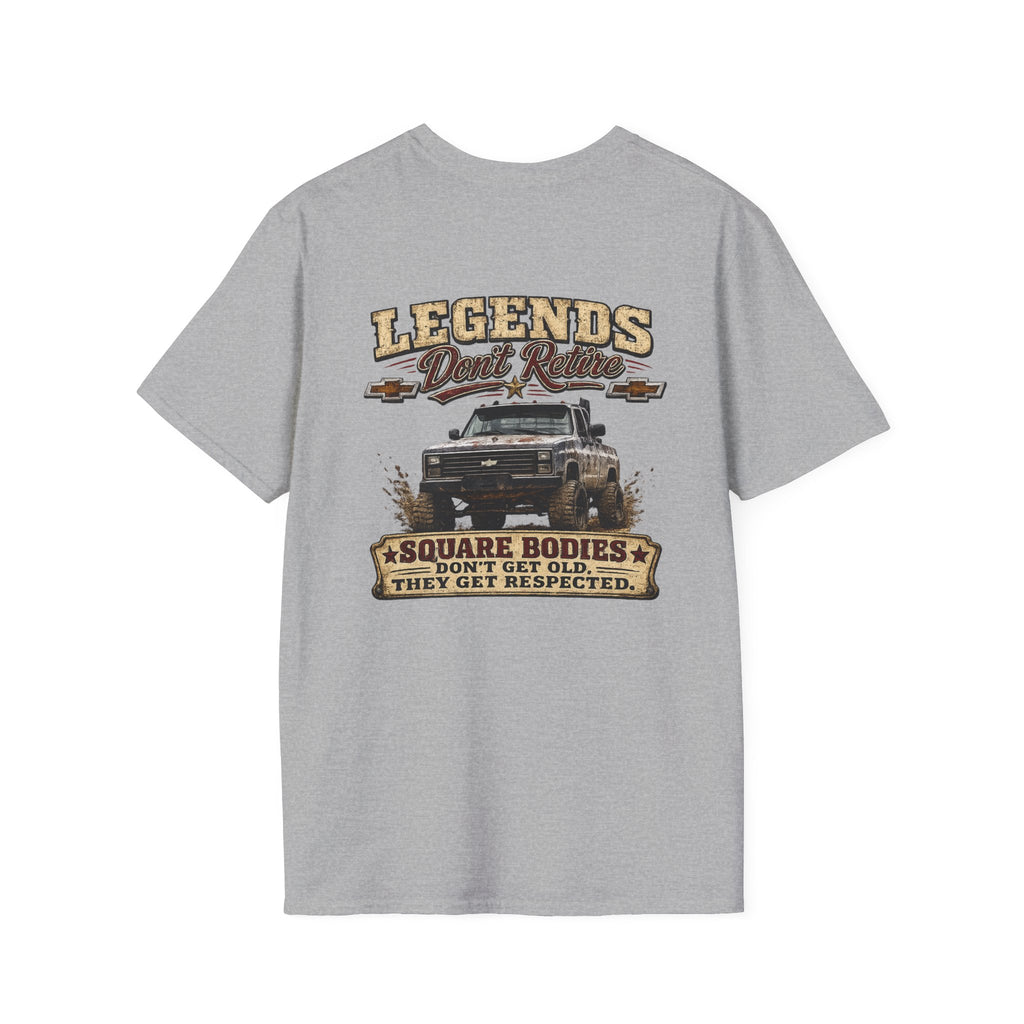 Legends Don't Retire - K30 Legacy Edition T-Shirt — Retro Motorsport Badge Tee