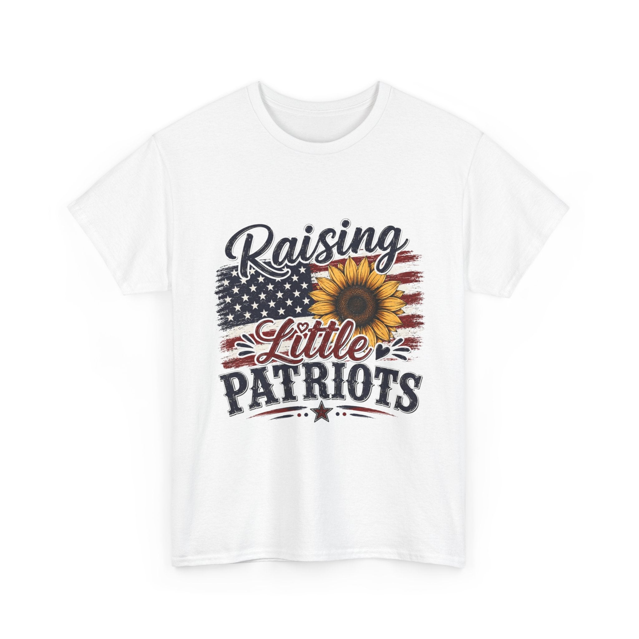 Raising Little Patriots 4th of July Tee — Patriotic Independence Day Tee