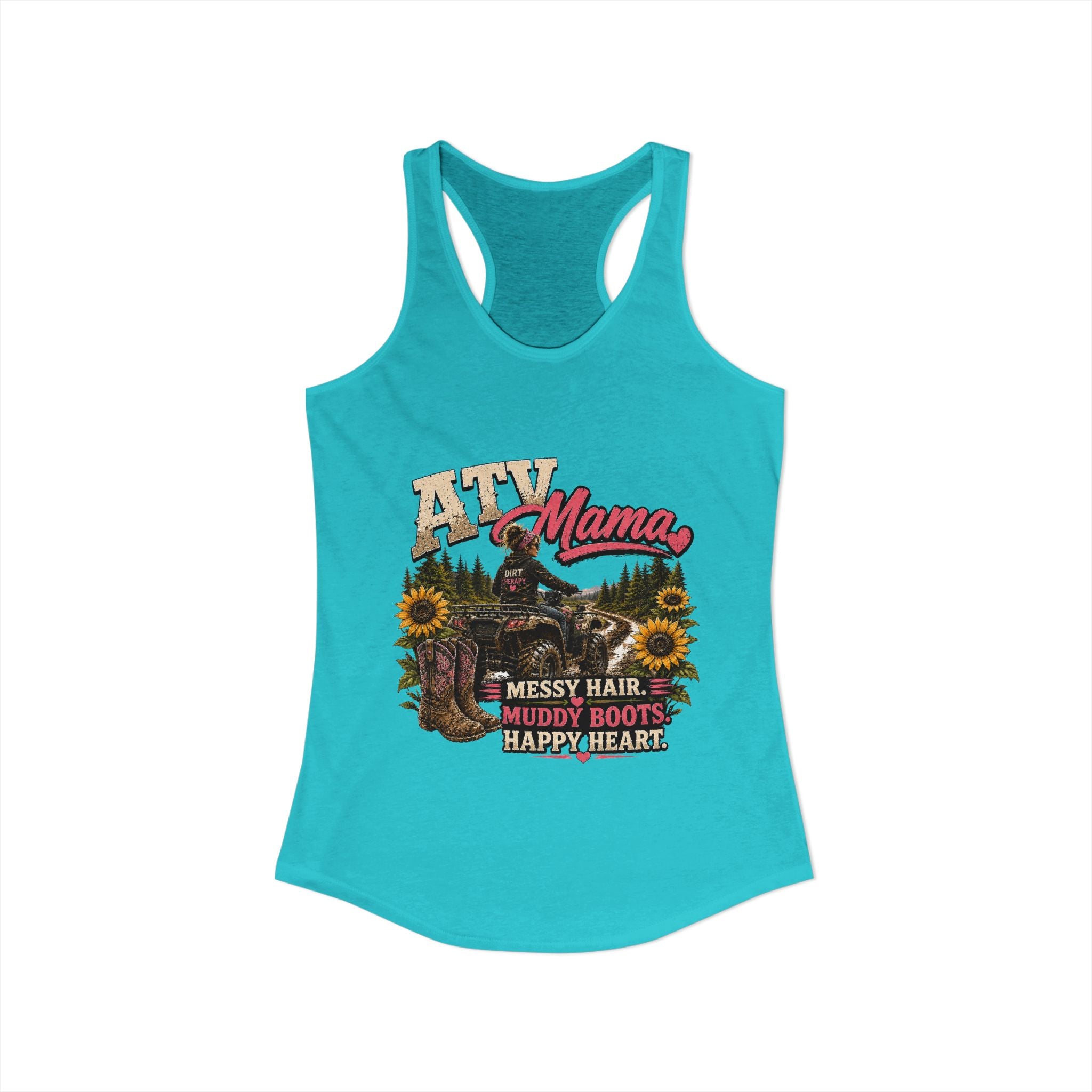 ATV Mama Women's Ideal Racerback Tank