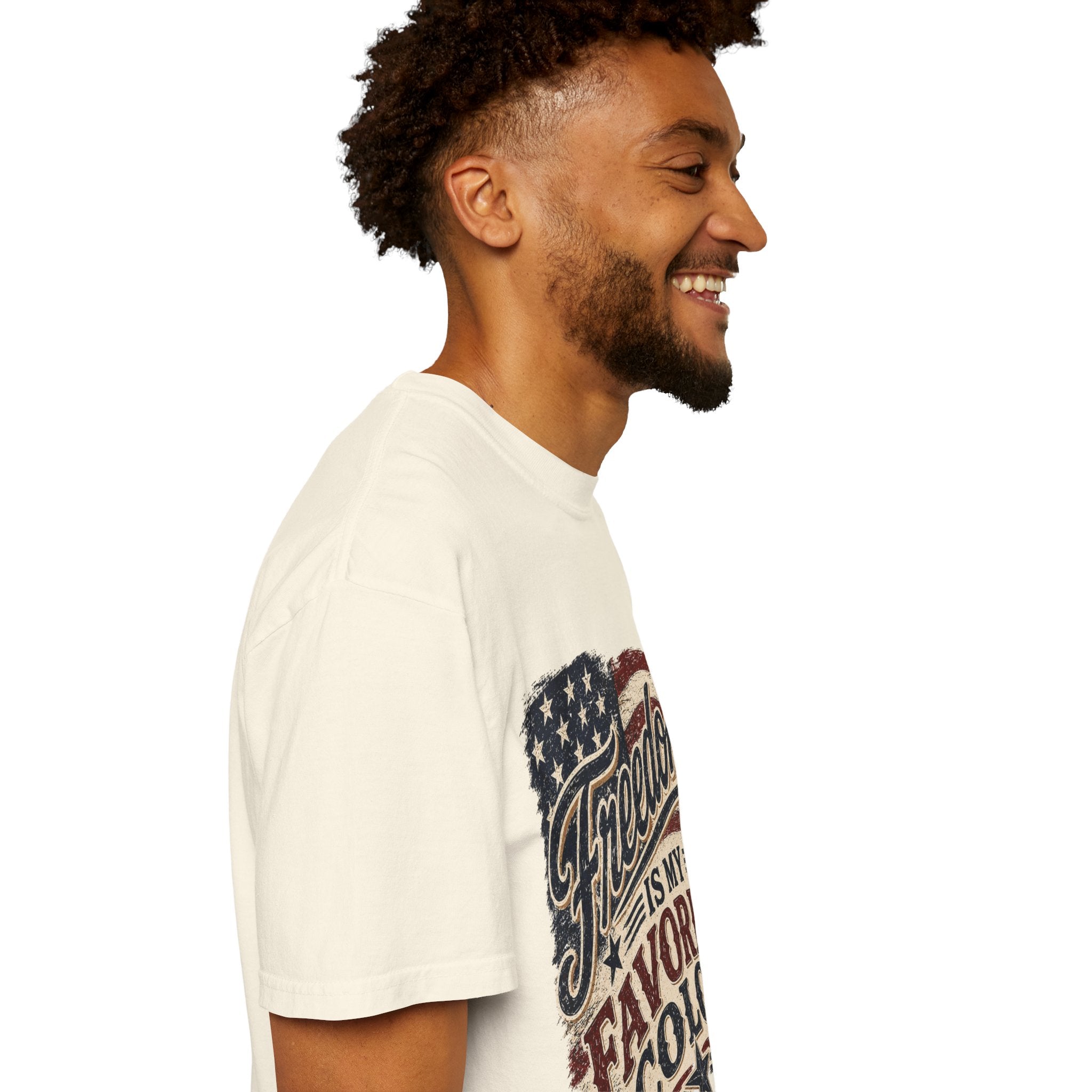 Freedom Is My Favorite Color T-Shirt — Patriotic American Flag Tee