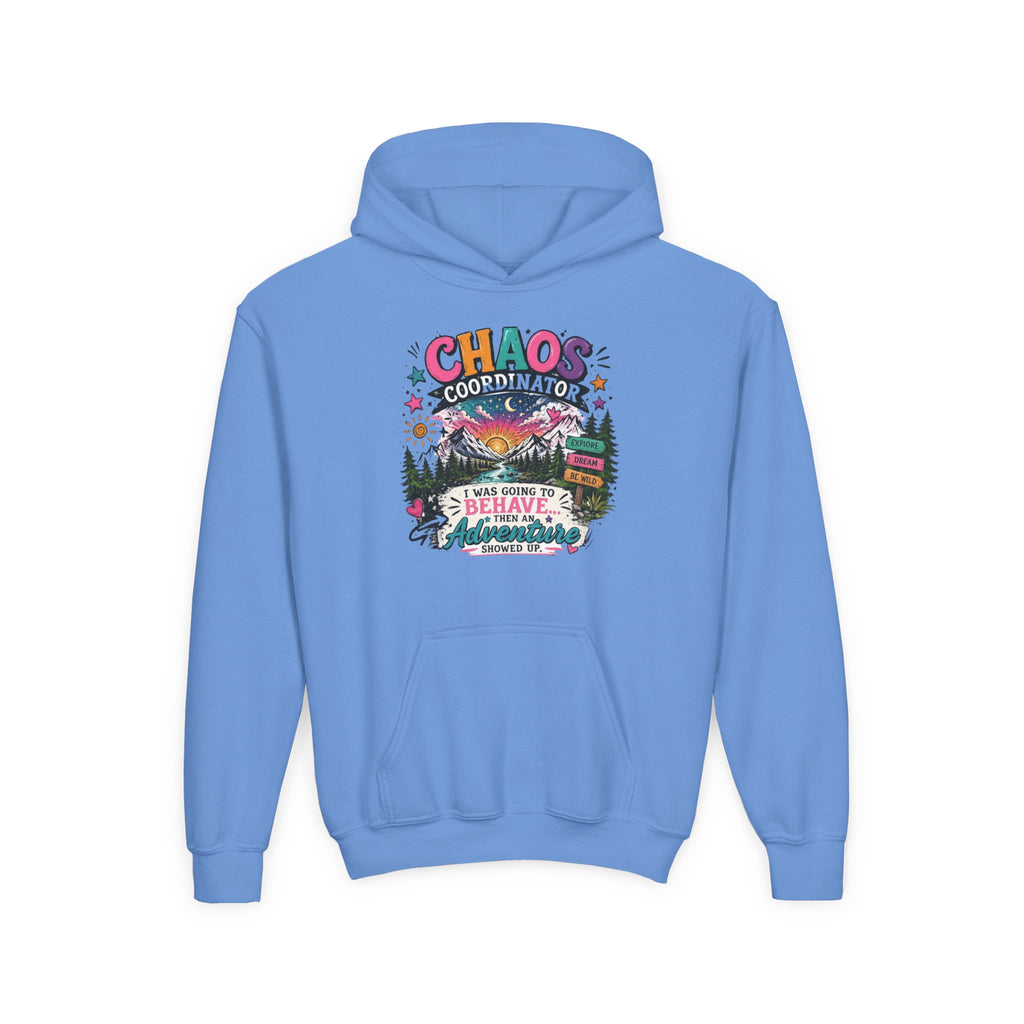 Chaos Coordinator Youth Heavy Blend Hooded Sweatshirt