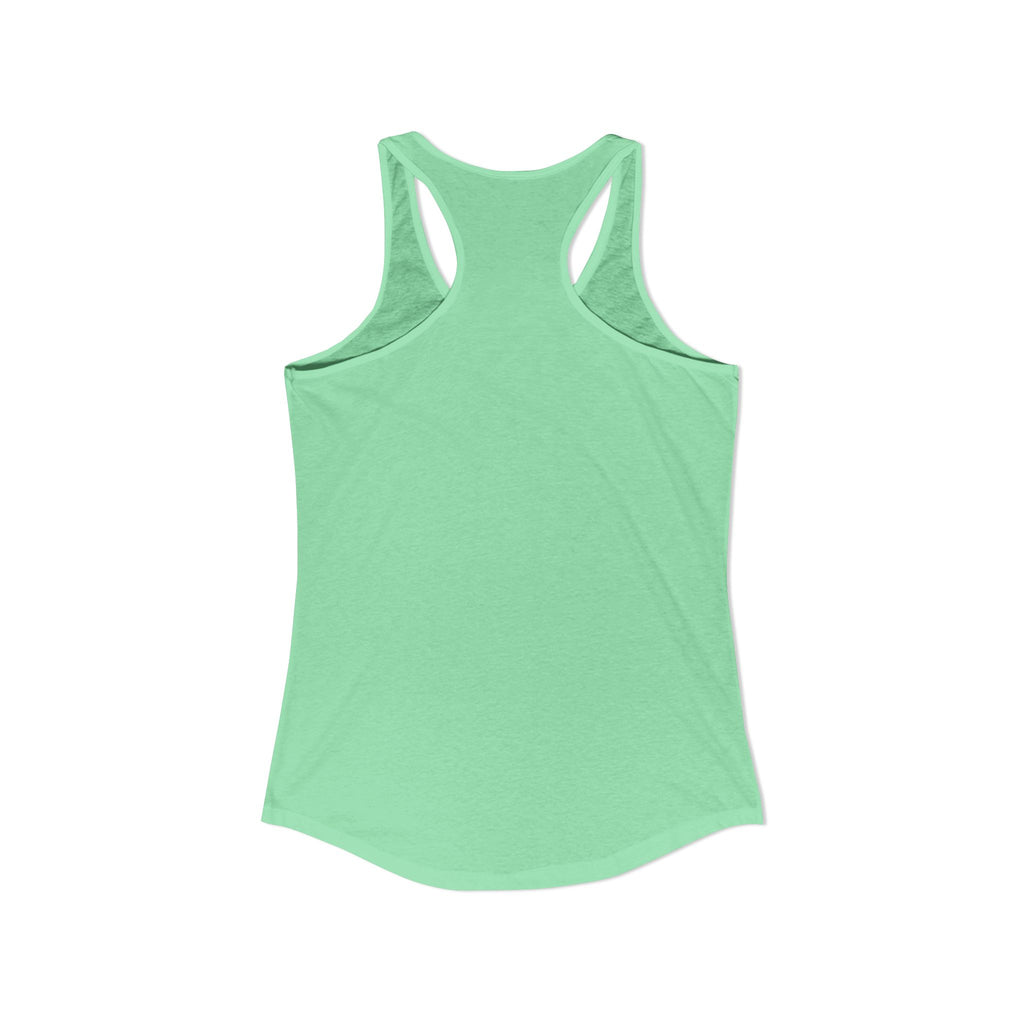 Jeep Hair Don't Care - Just a Girl A Long Way Home Women's Ideal Racerback Tank