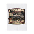 Financial Advisor Truck Velveteen Plush Blanket – 'No More Trucks, We Don't Talk Much Anymore' Cozy Throw