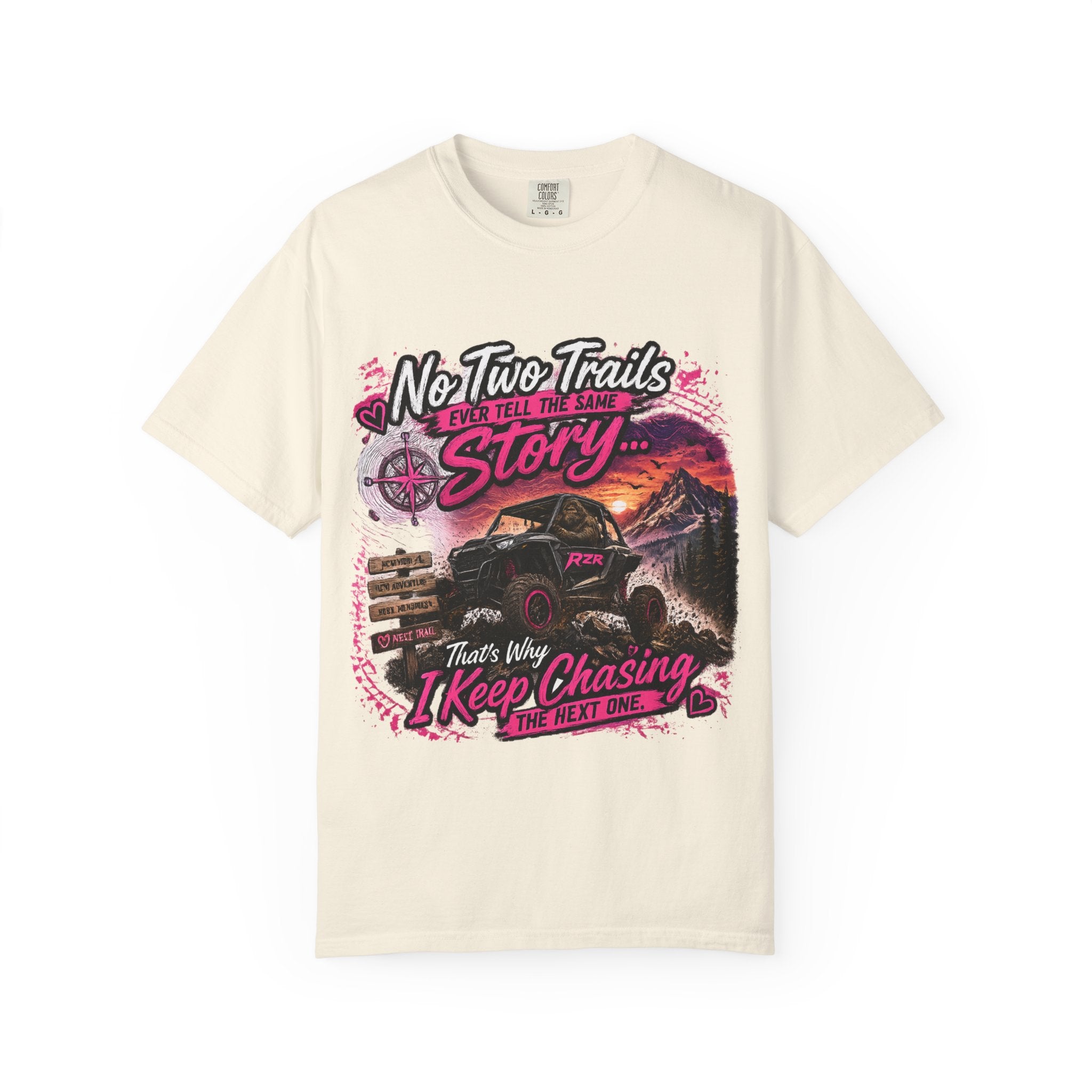 Off‑Road Truck T‑Shirt — “No Two Trails Ever Tell the Same Story” Adventure Tee