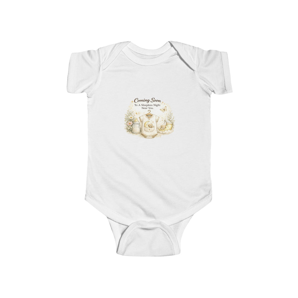 Coming Soon In A Sleepless Night Infant Fine Jersey Bodysuit