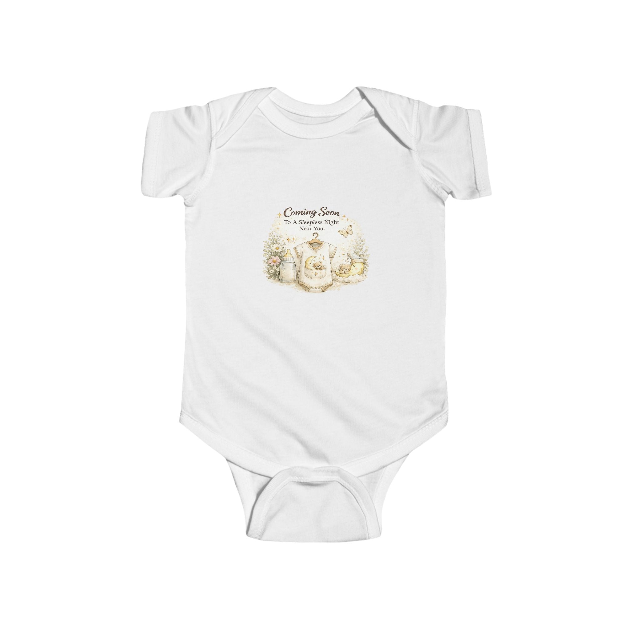 Coming Soon In A Sleepless Night Infant Fine Jersey Bodysuit