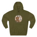Running on Coffee & Cow Kisses Three-Panel Fleece Hoodie