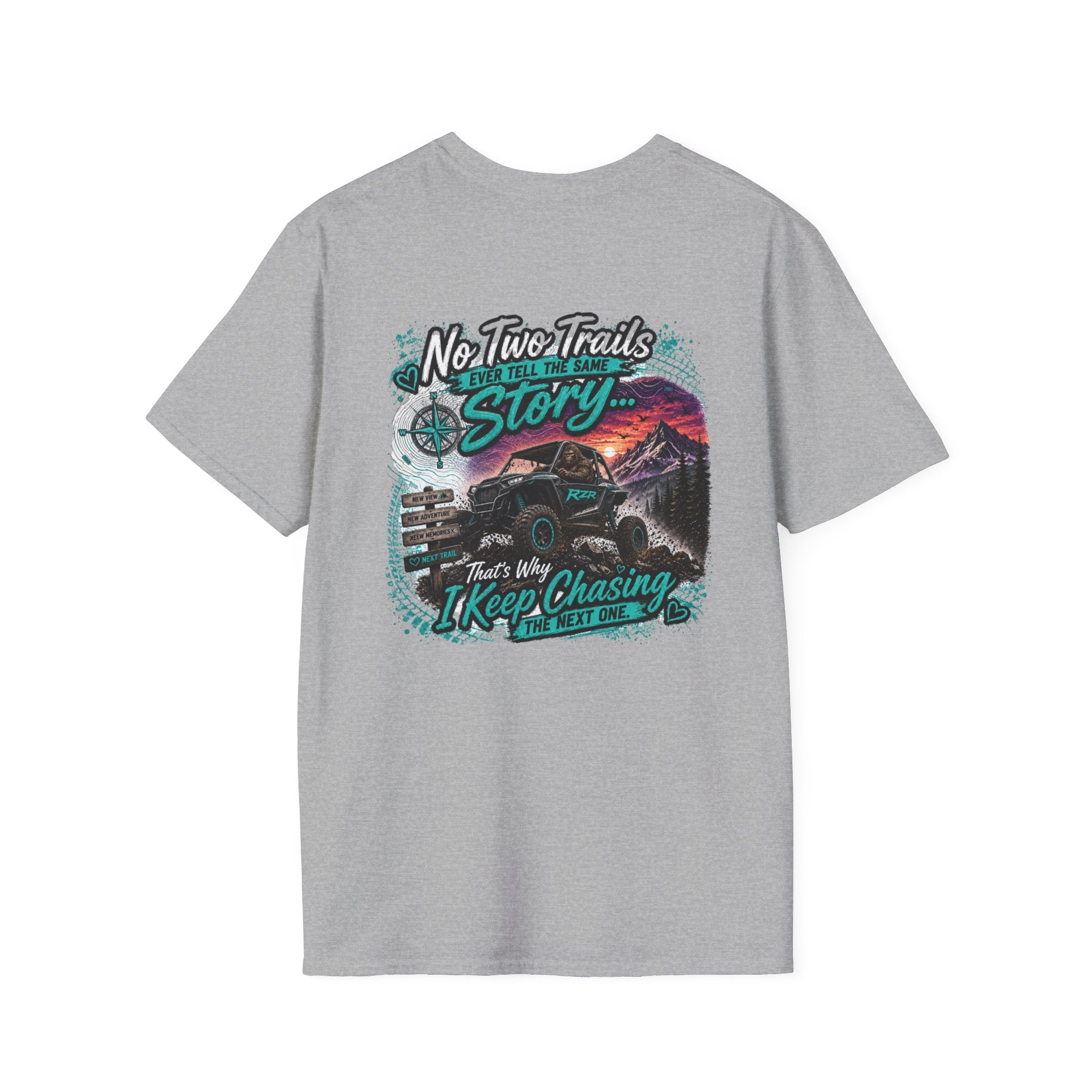 Classic White T-Shirt — Minimal Everyday Tee (graphic design on the back)