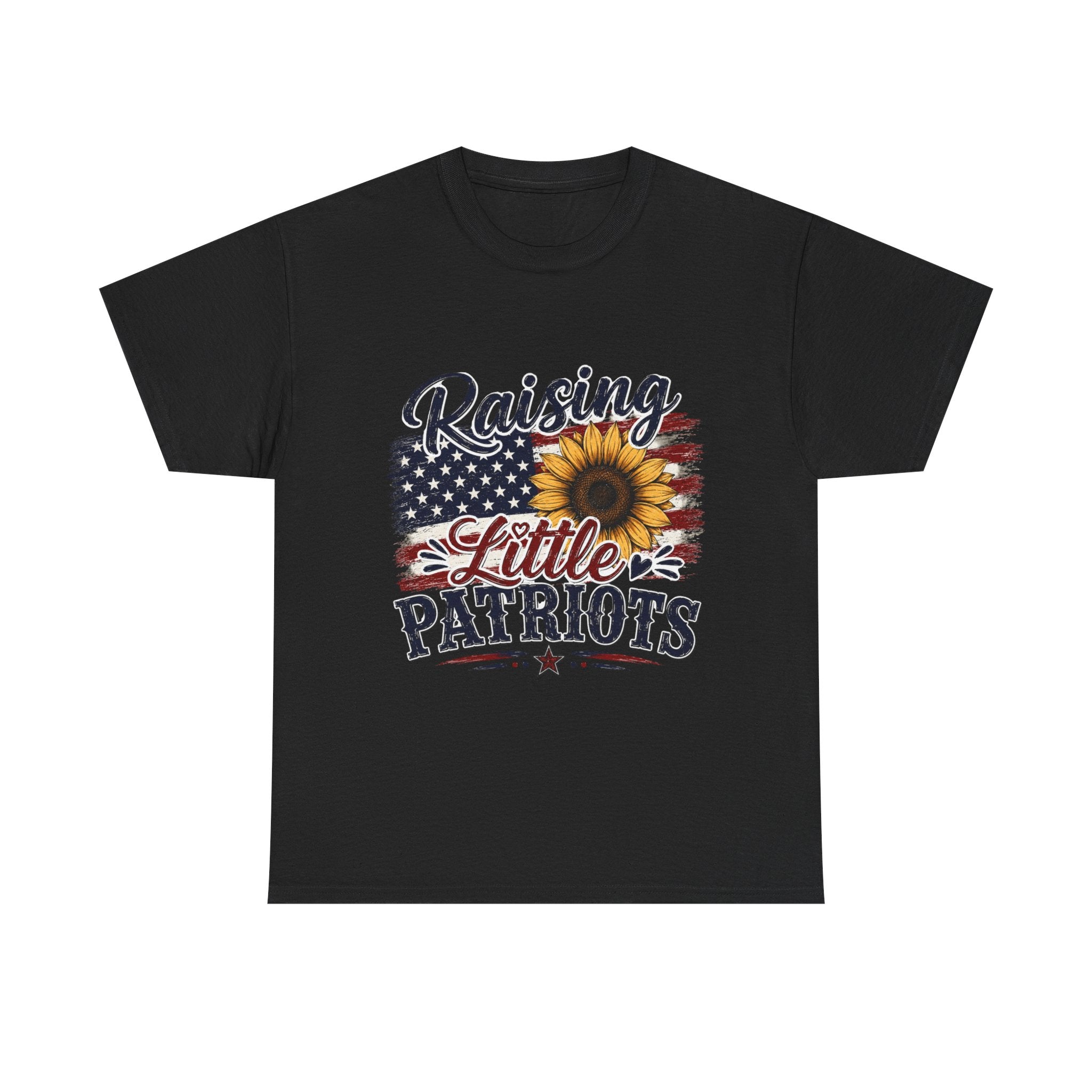 Raising Little Patriots 4th of July Tee — Patriotic Independence Day Tee