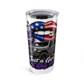 "Just a Girl" Off‑Road Travel Mug — 20oz Patriotic Jeep Tumbler