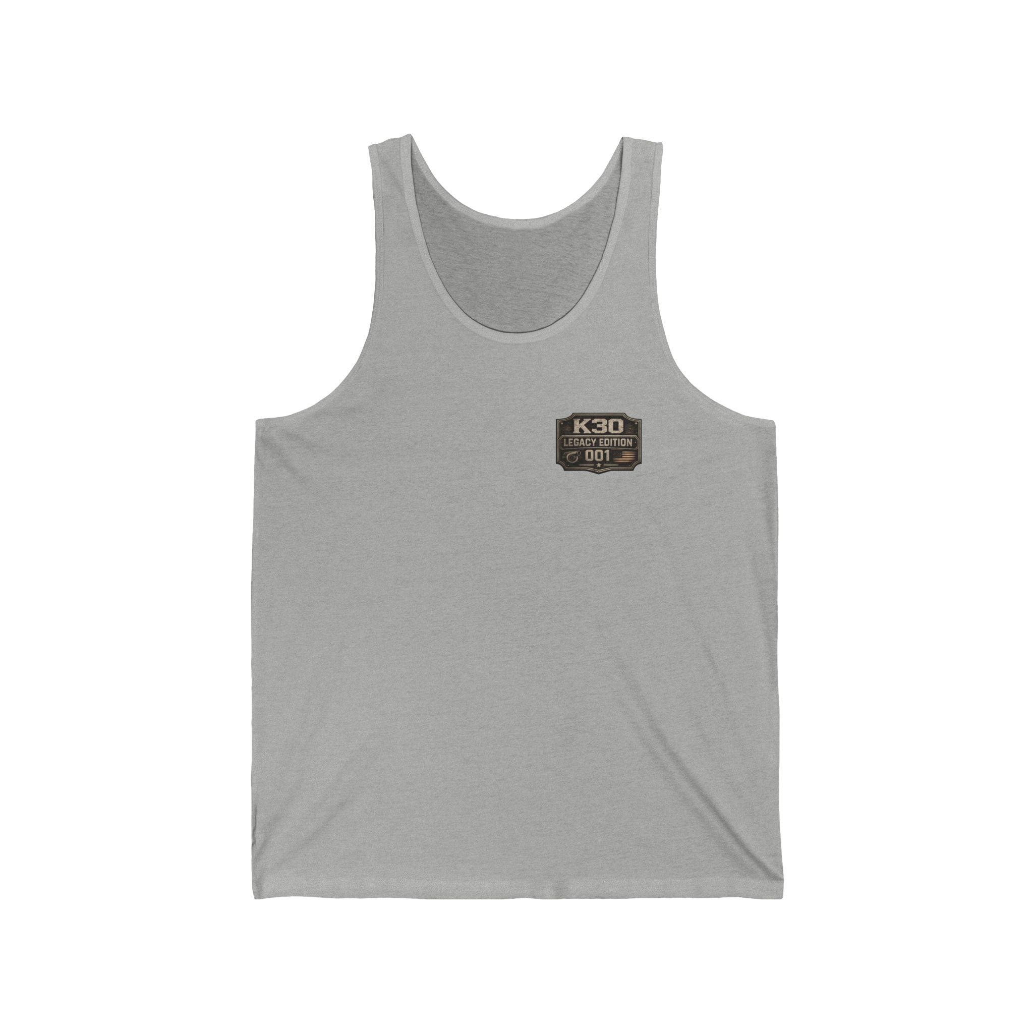 Off‑Road Pickup Tank Top — K30 Badge & Rugged Truck Graphic