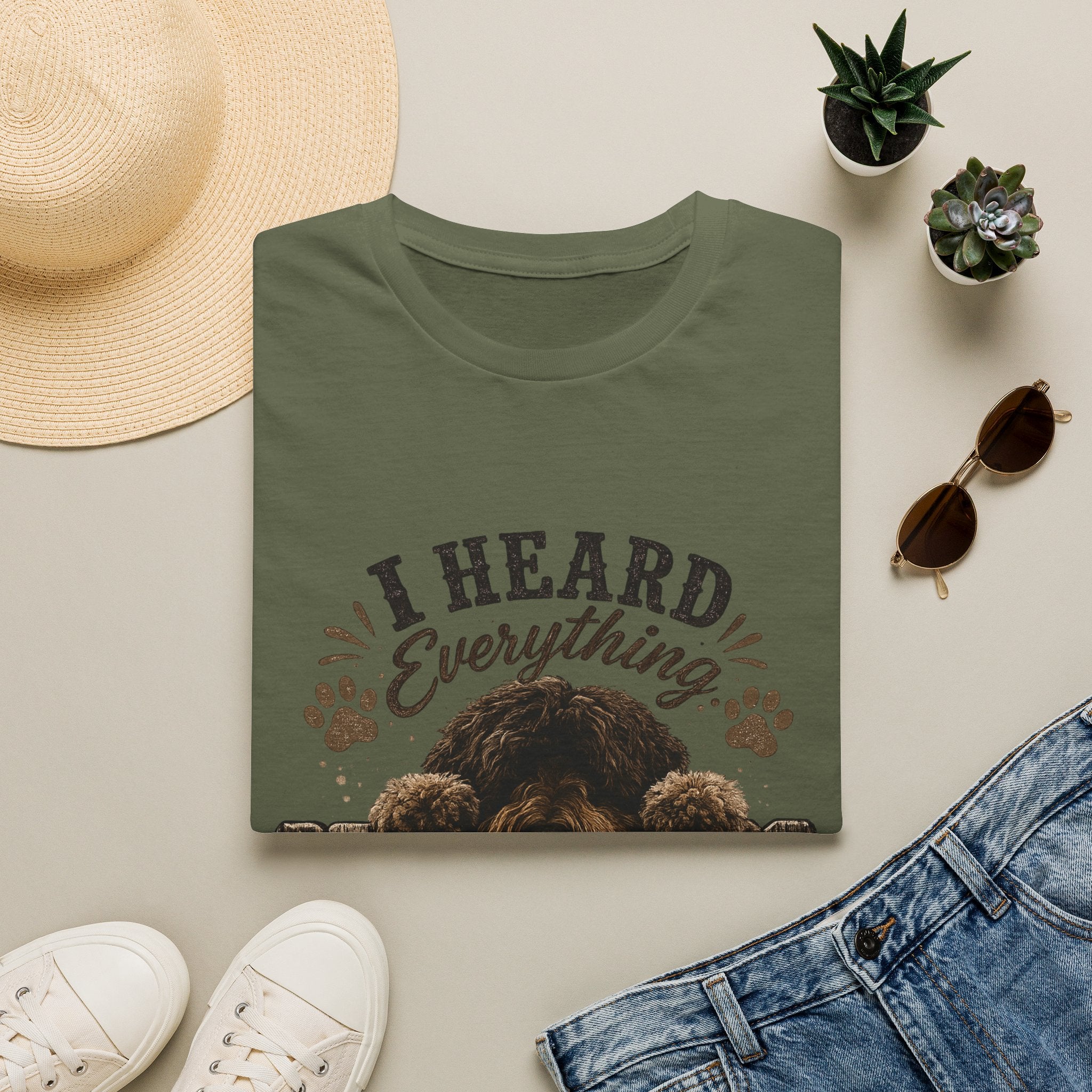 'I Heard Everything Carry On' - Unisex Softstyle T-Shirt