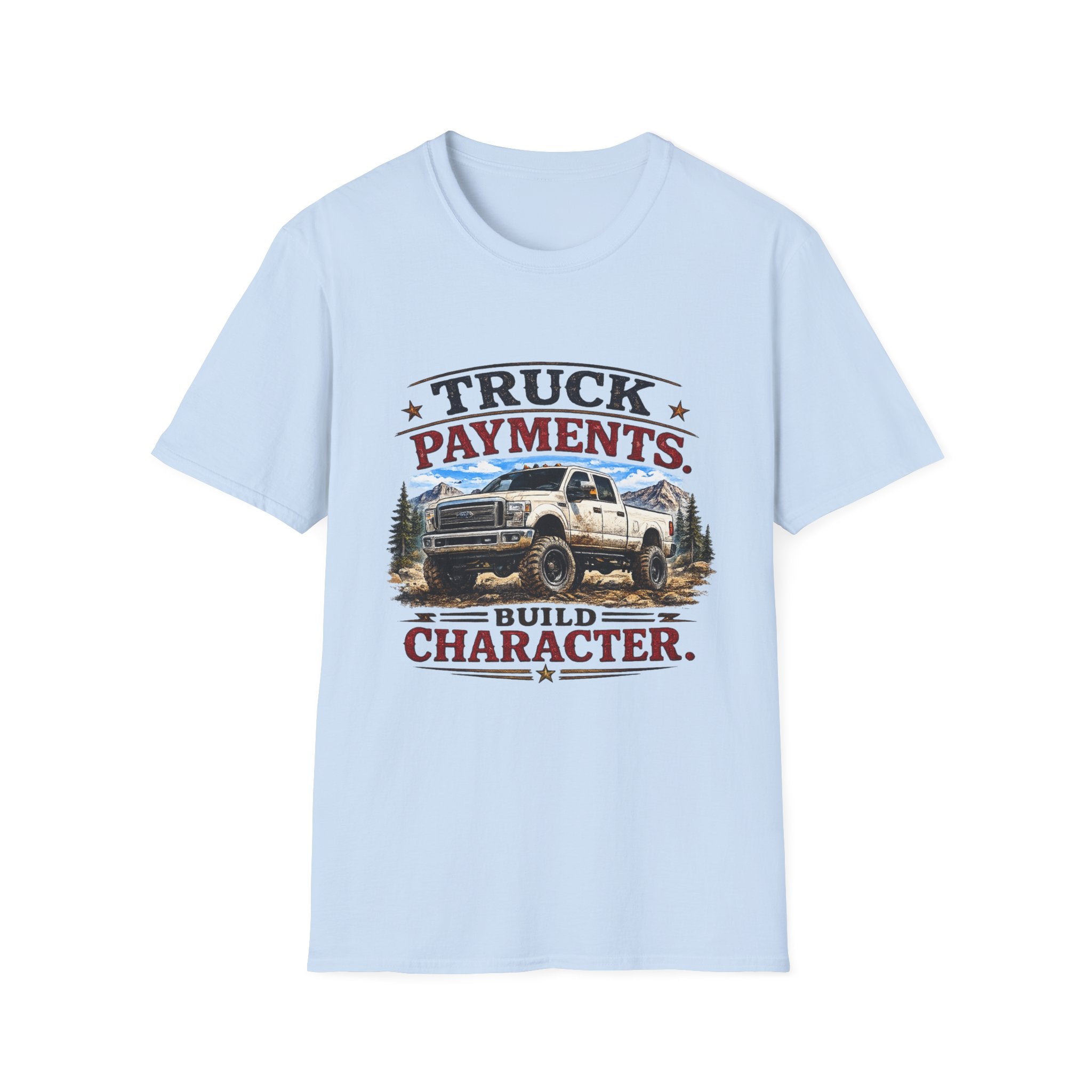 Truck Payments Build Character Softstyle T-Shirt