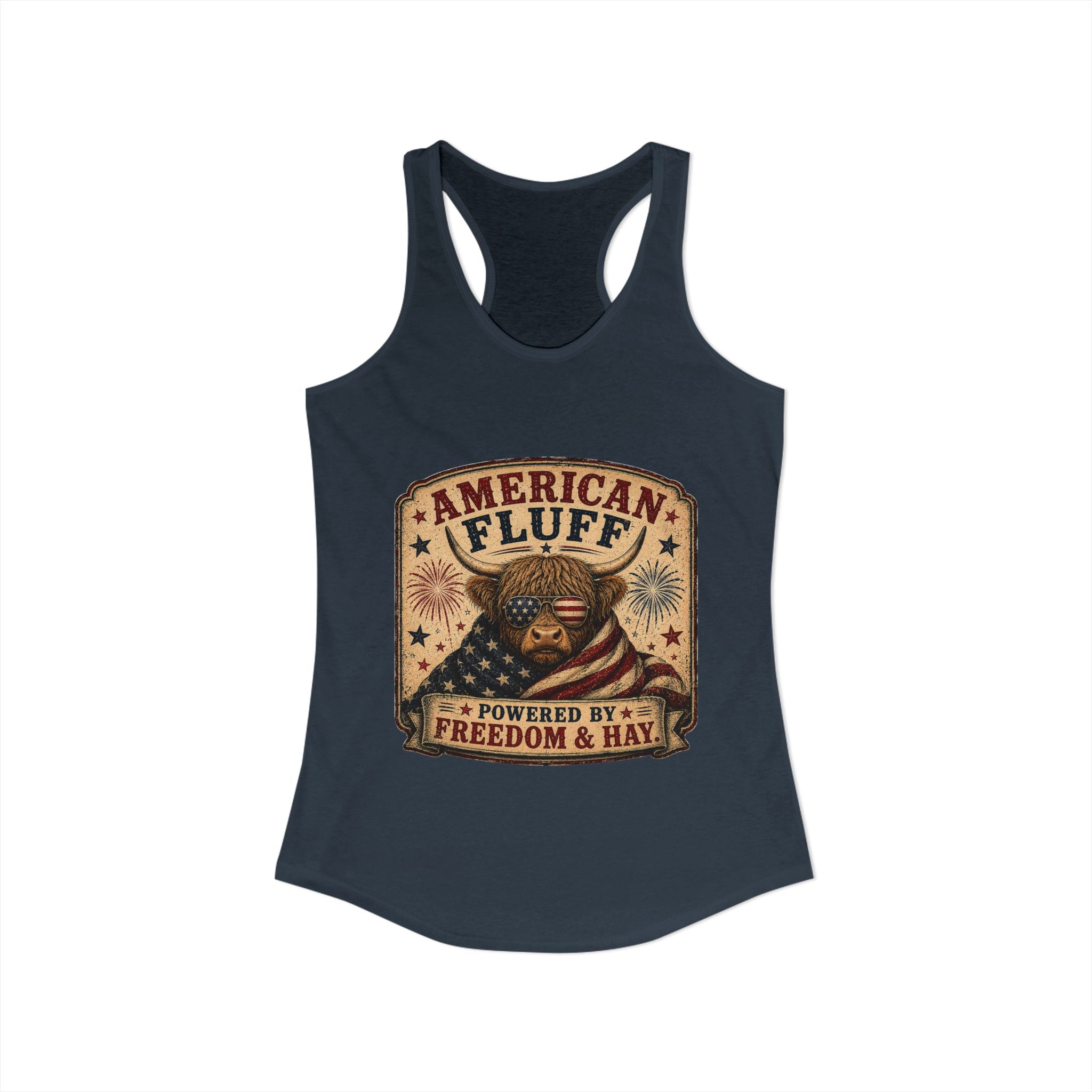 American Fluff Women's Ideal Racerback Tank