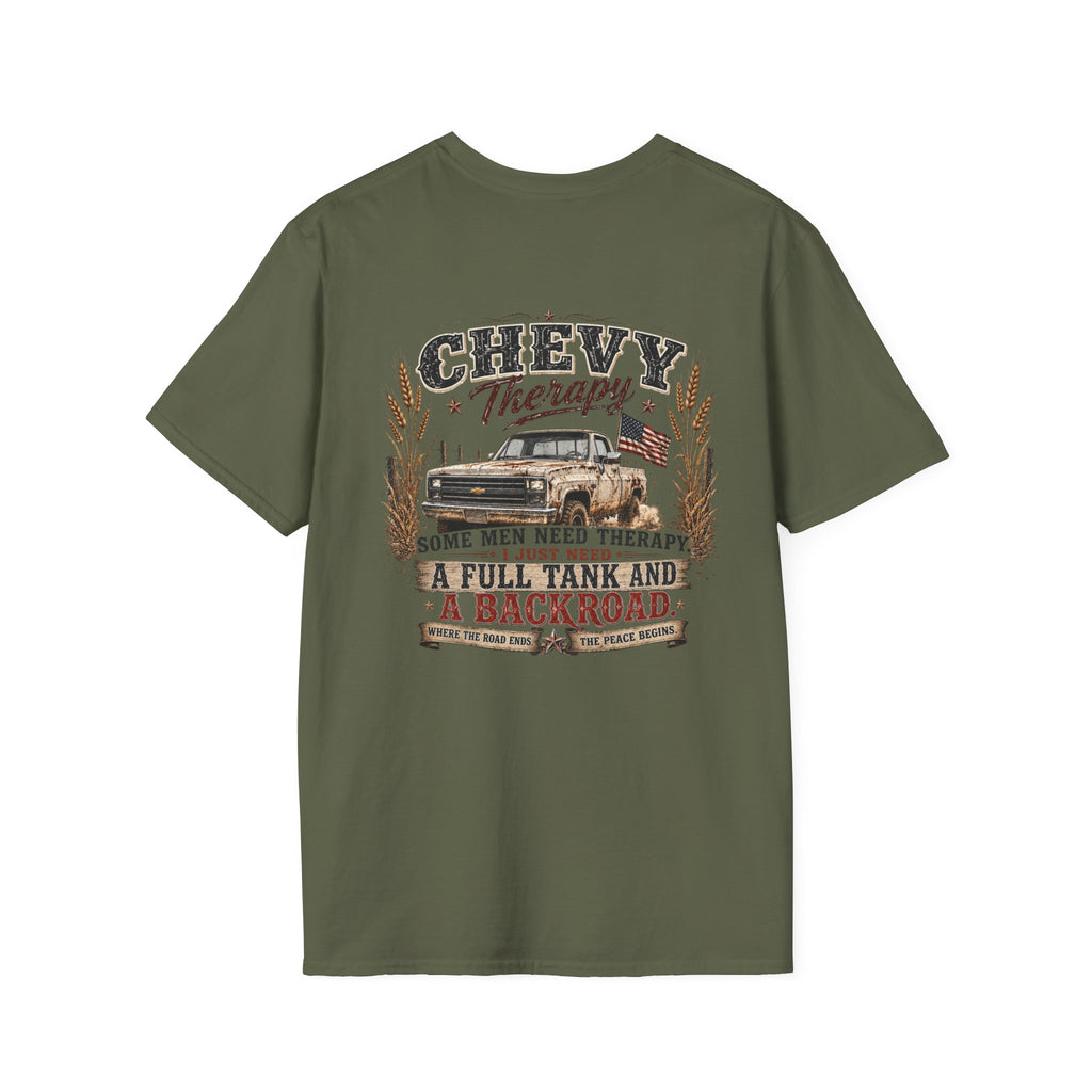 Chevy Therapy - Chevrolet K30 Vintage Emblem T-Shirt