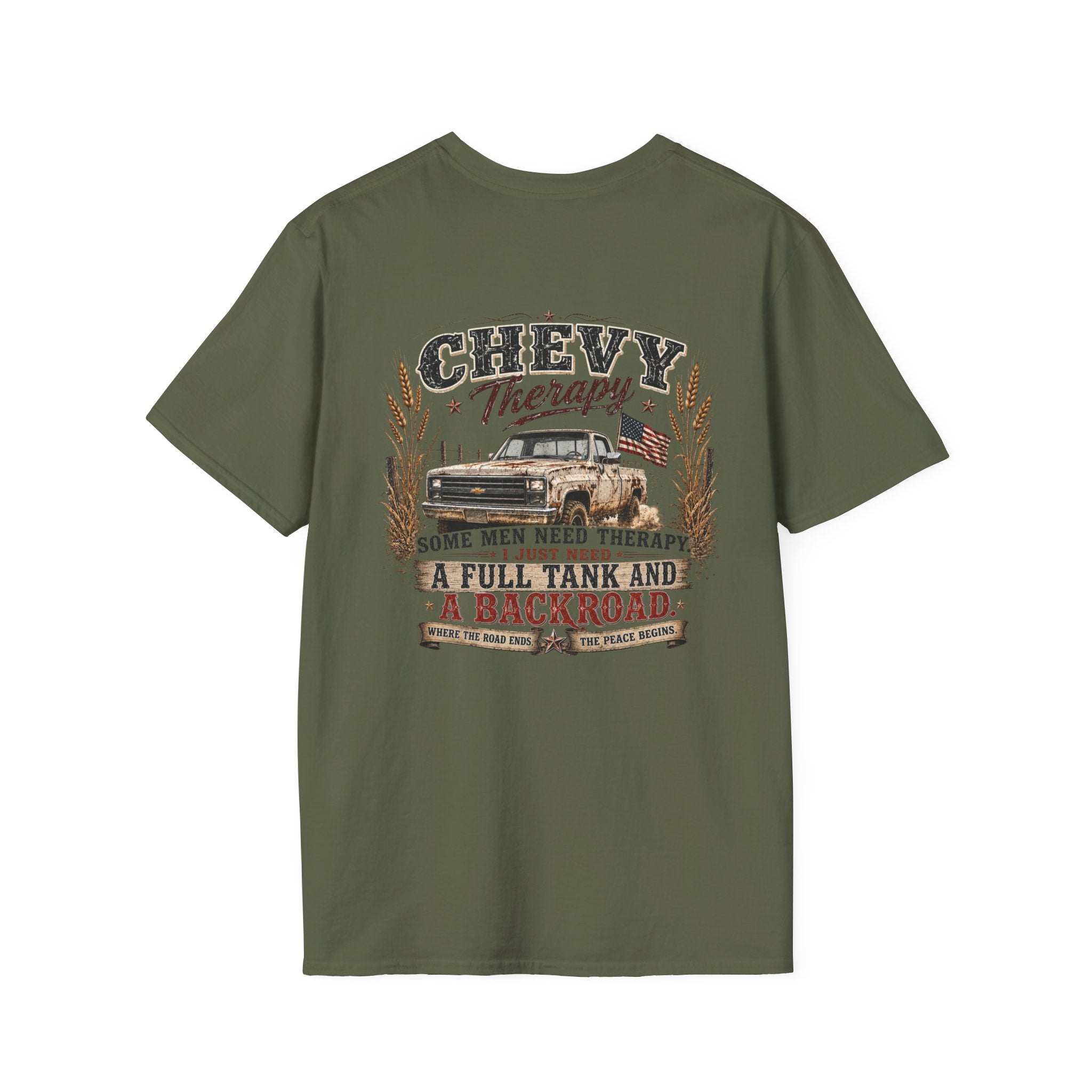 Chevy Therapy - Chevrolet K30 Vintage Emblem T-Shirt