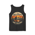 The Mountains Are Calling Tank Top — Vintage Bigfoot Hiking Graphic Tank