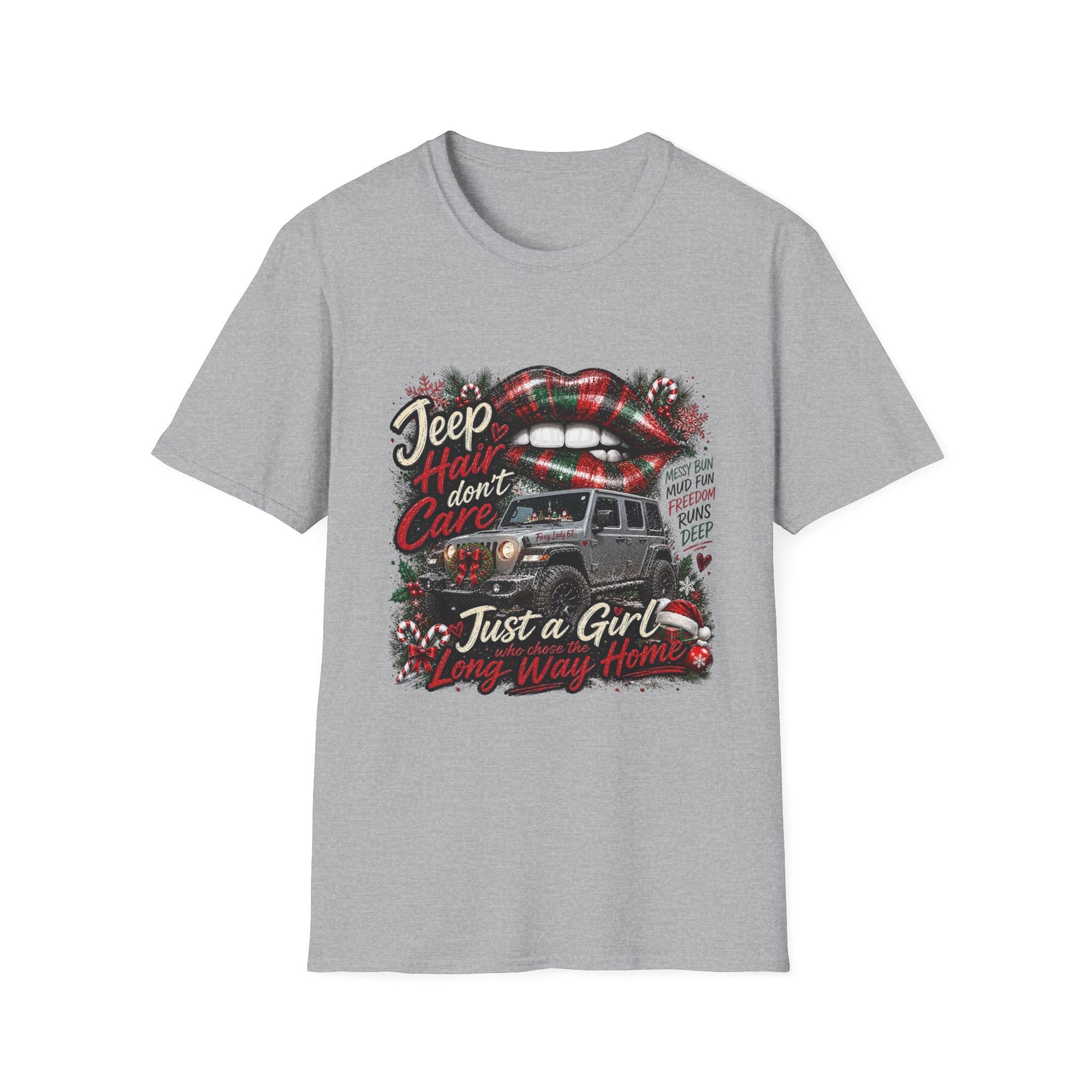 Jeep Hair Don’t Care T-Shirt — Women’s Jeep Lover Graphic Tee