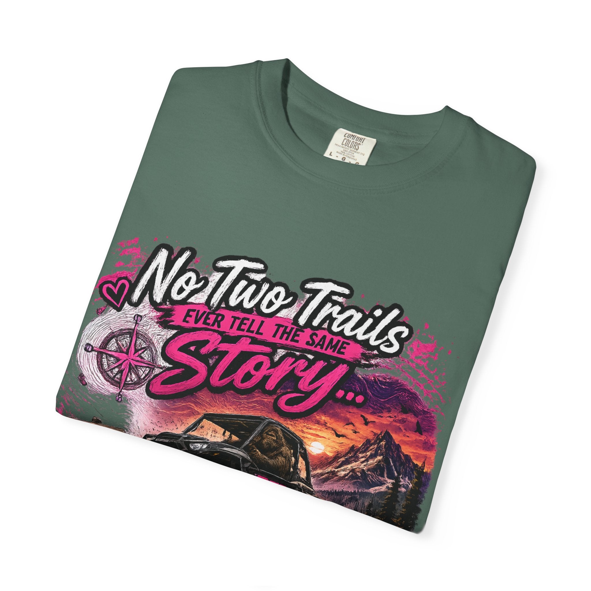 Off‑Road Truck T‑Shirt — “No Two Trails Ever Tell the Same Story” Adventure Tee