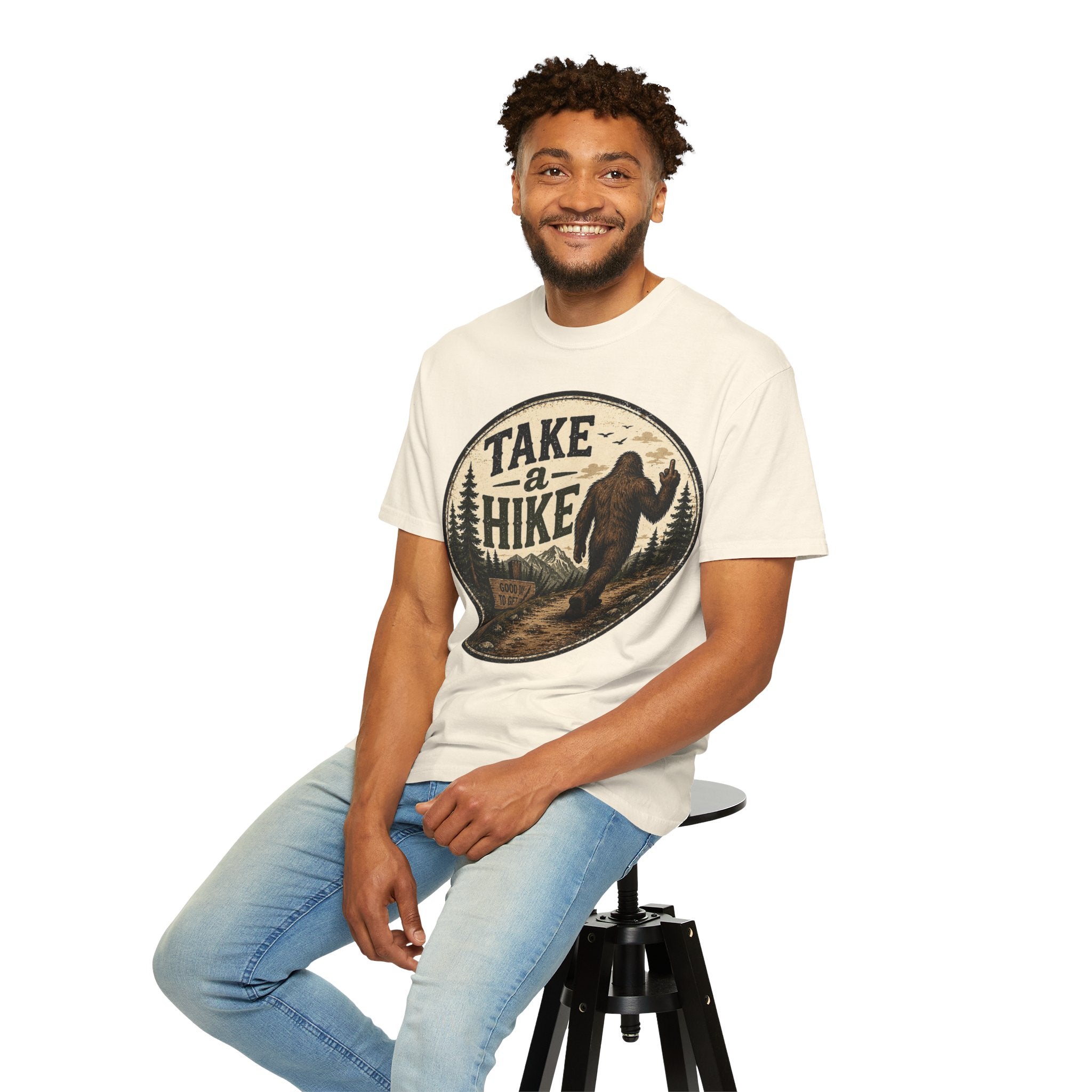 Take a Hike T-Shirt — Vintage Bigfoot Hiking Tee