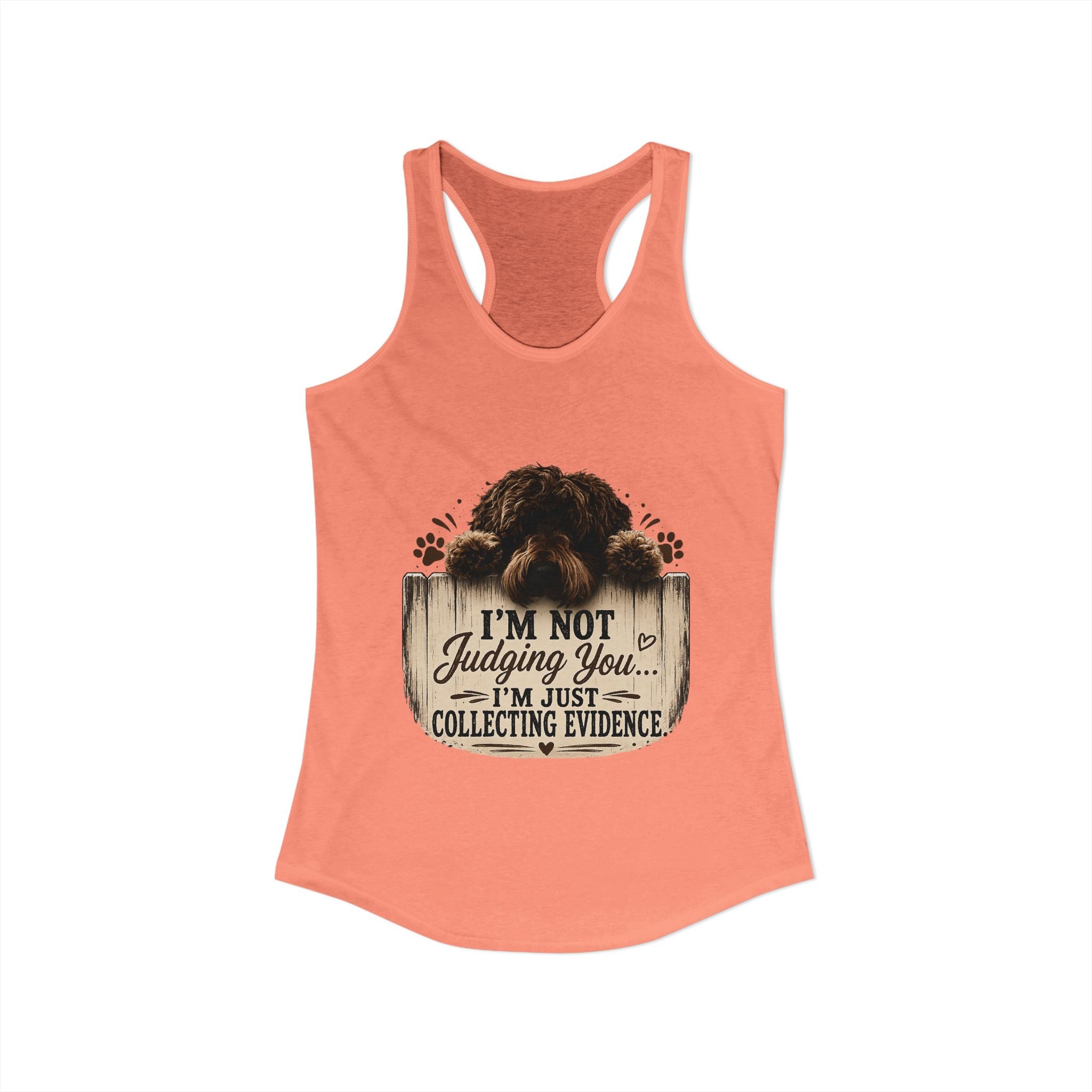 I'm Not Judging Women's Ideal Racerback Tank