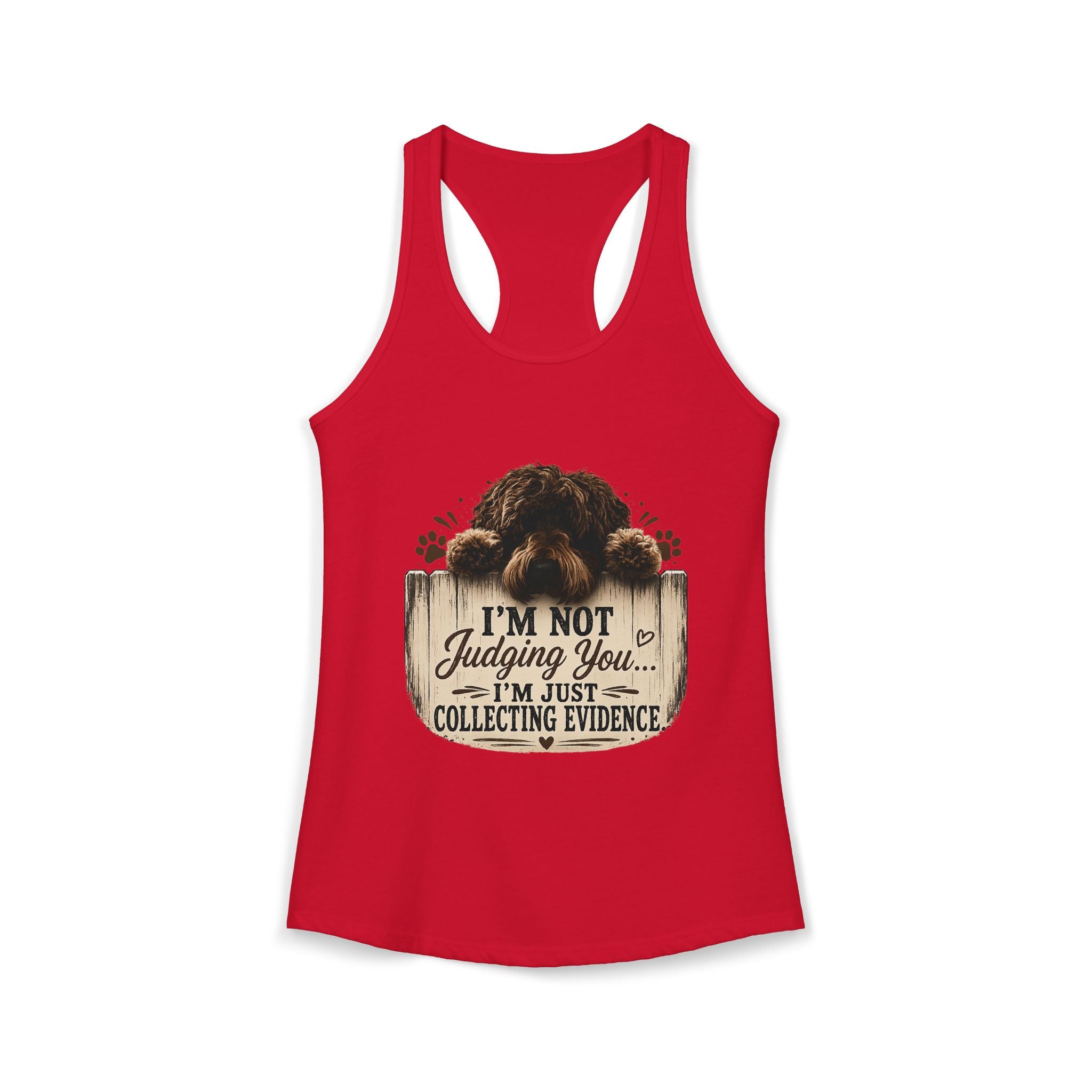 I'm Not Judging Women's Ideal Racerback Tank