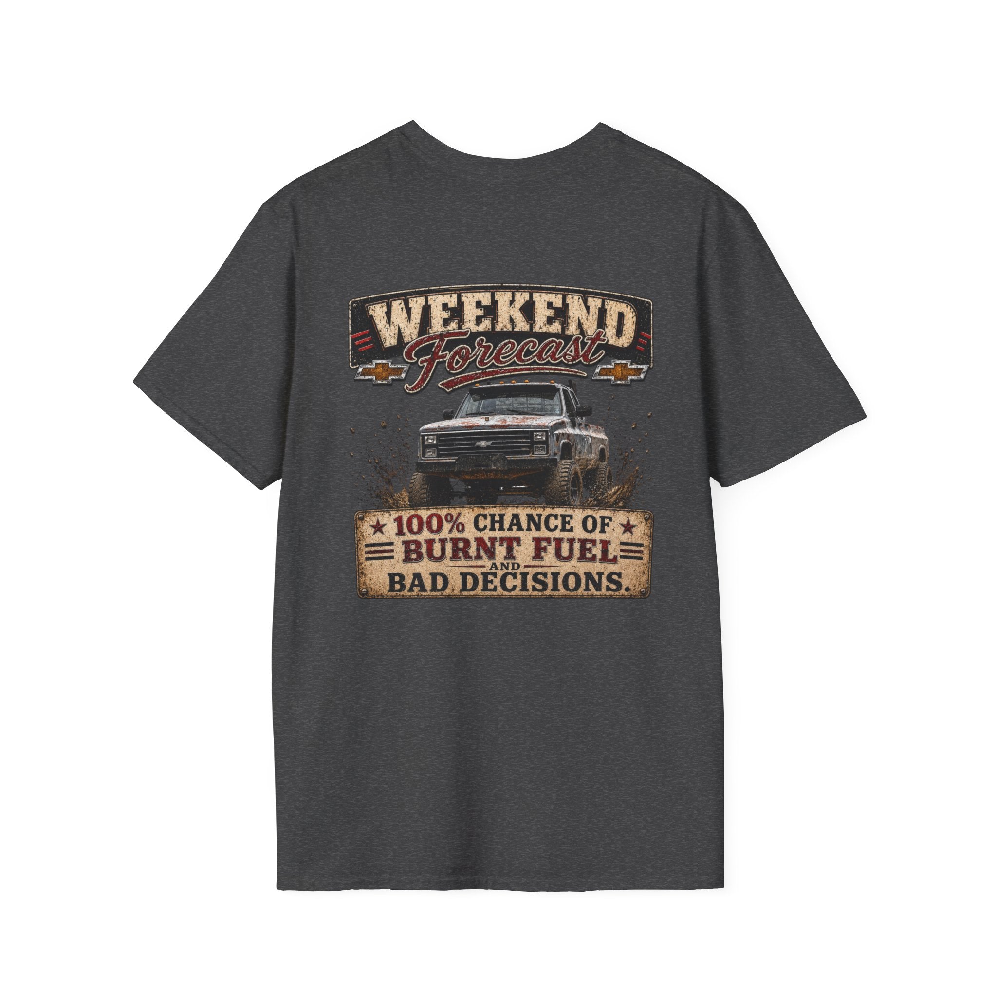 Weekend Forecast - Chevrolet K30 Vintage Badge T-Shirt