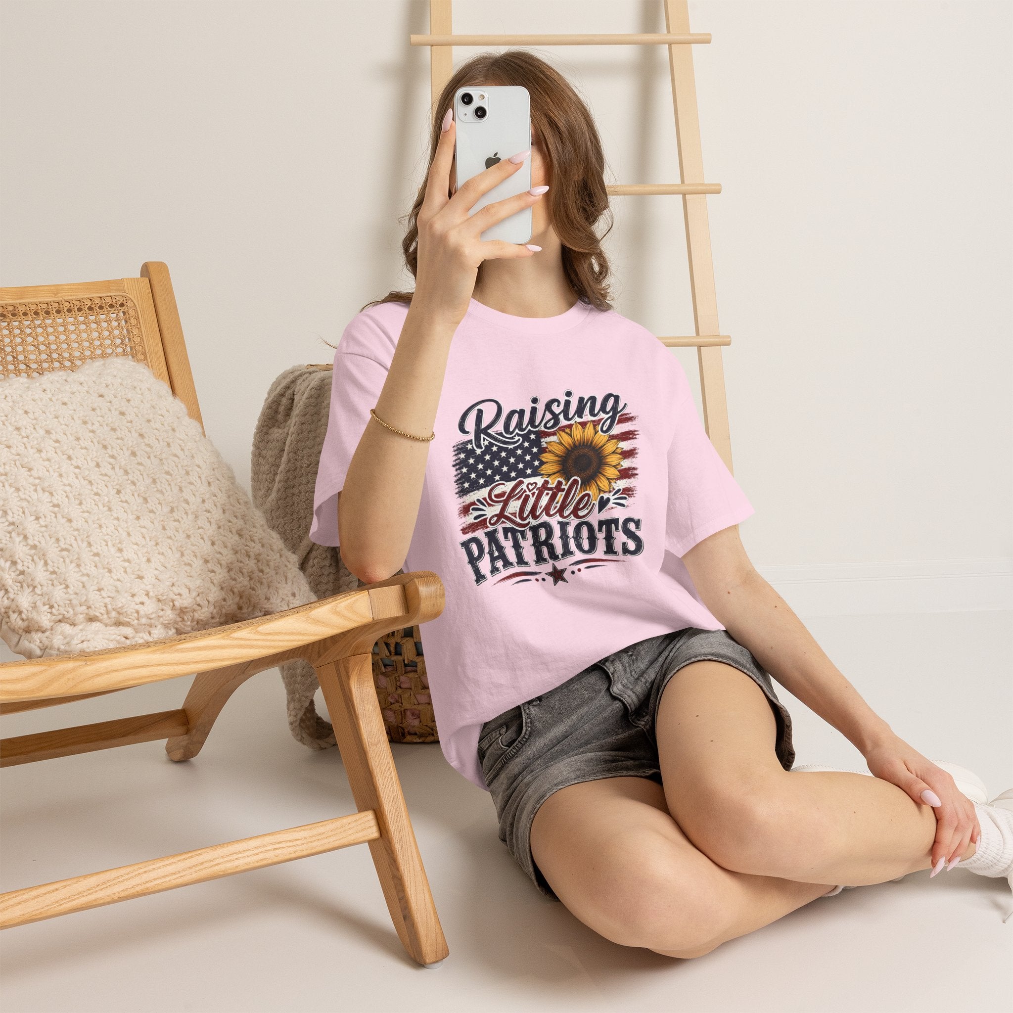 Raising Little Patriots 4th of July Tee — Patriotic Independence Day Tee