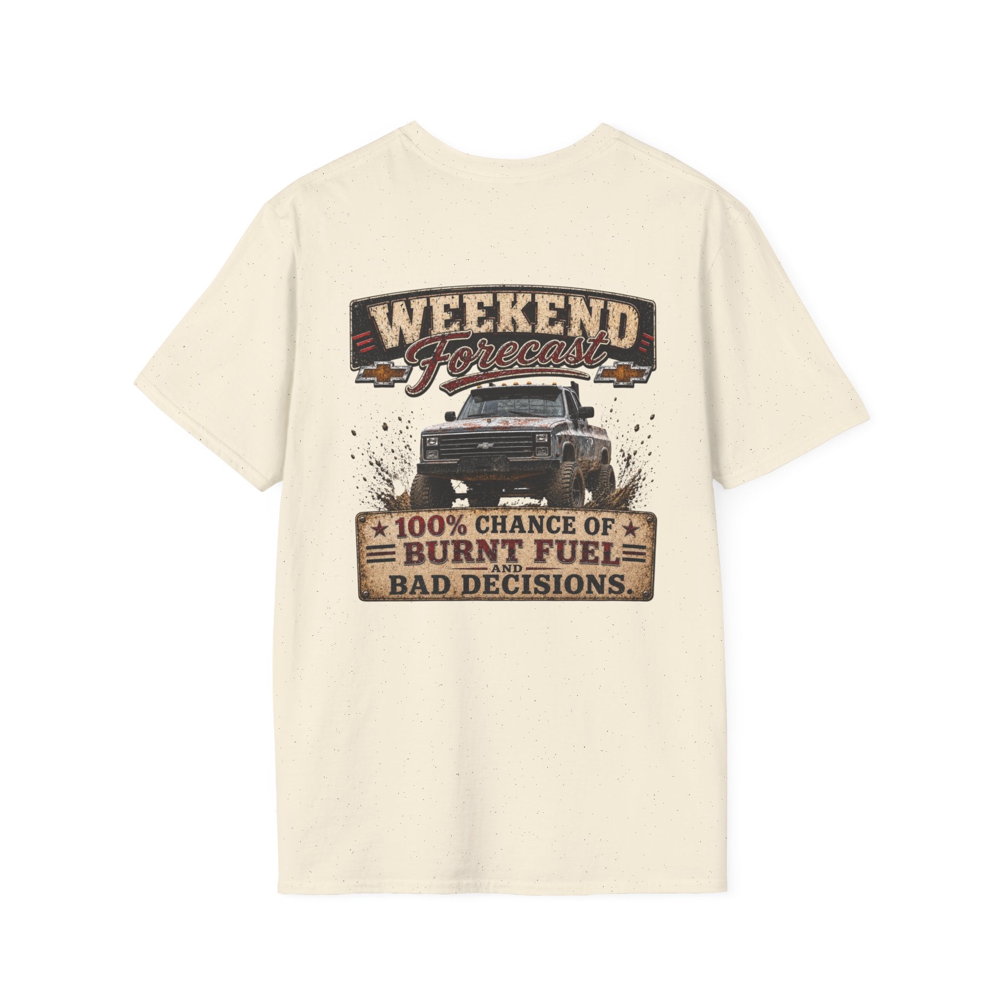 Weekend Forecast - Chevrolet K30 Vintage Badge T-Shirt