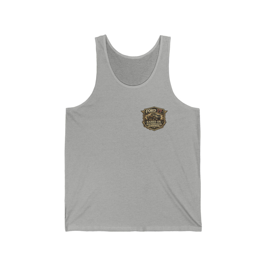 Ford 77 Vintage Truck Tank Top — Retro Pickup Truck Graphic Vest