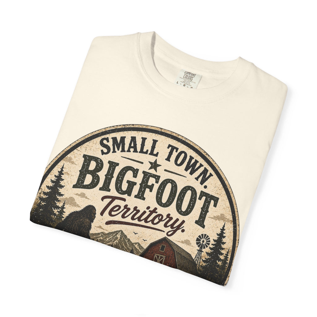 Small Town Bigfoot Territory T-shirt