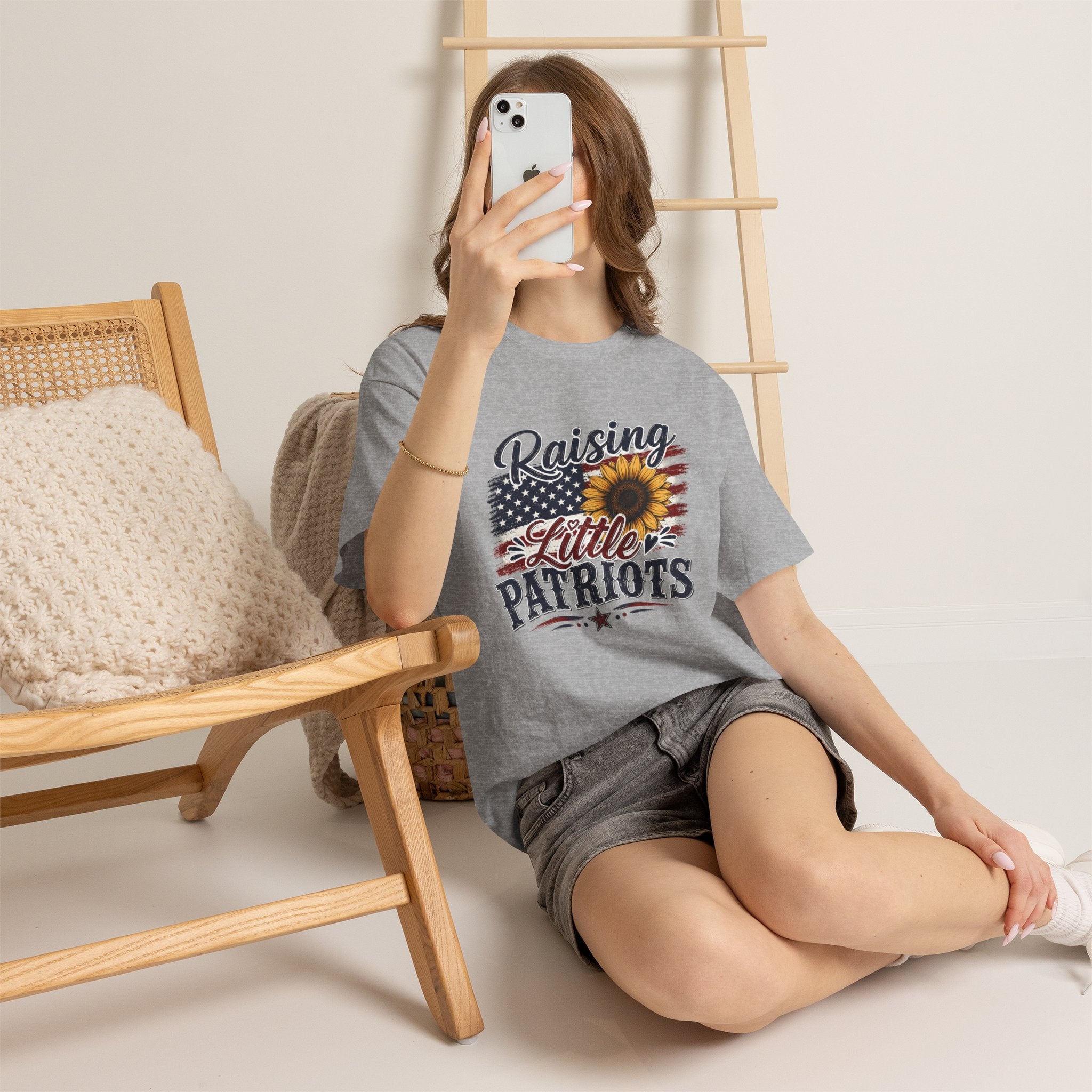 Raising Little Patriots 4th of July Tee — Patriotic Independence Day Tee