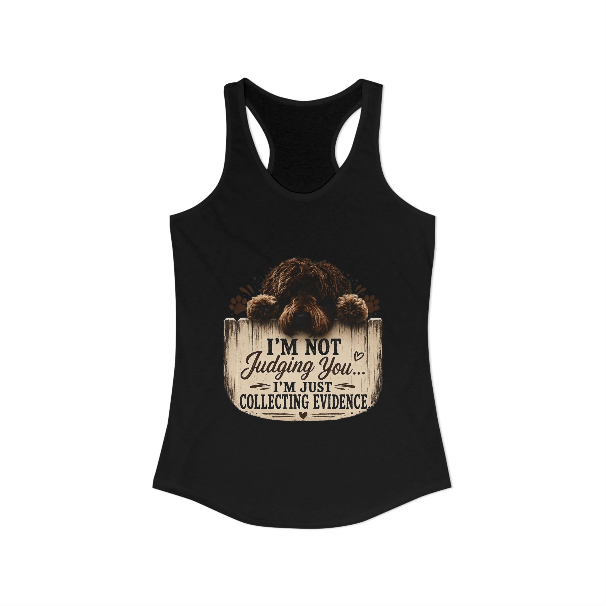 I'm Not Judging Women's Ideal Racerback Tank