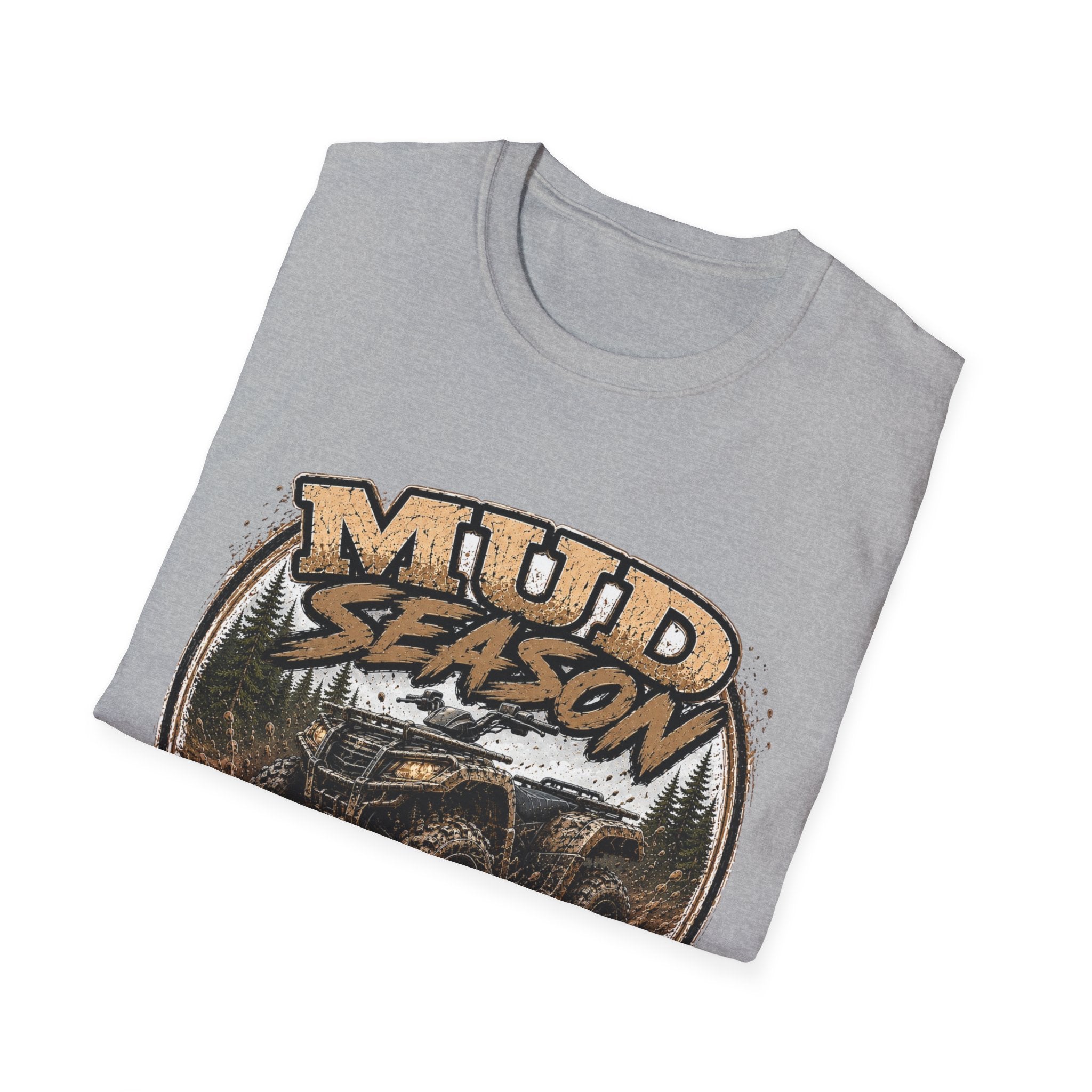 Mud Season T‑Shirt — 'Mud Season' ATV Off‑Road Graphic Shirt (Funny Car Wash Quote)