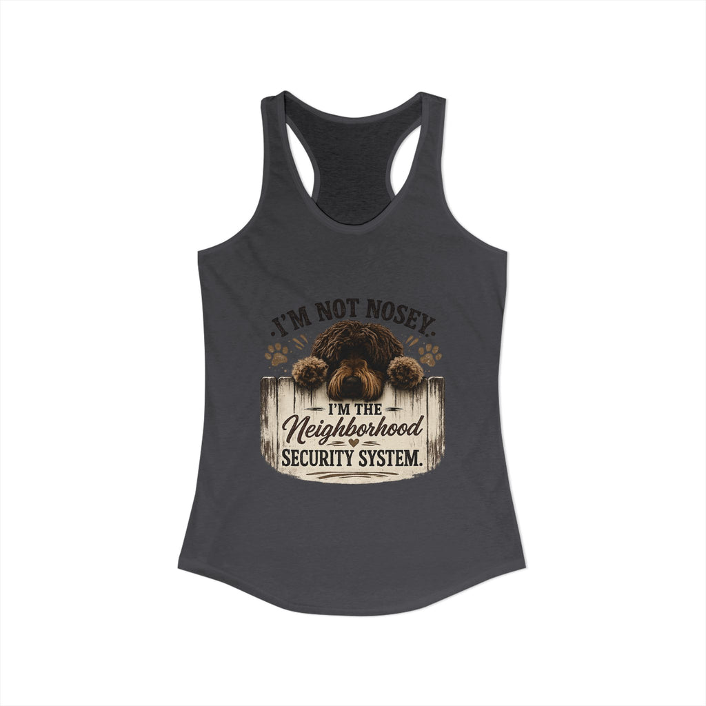 I'm Not Nosey Women's Ideal Racerback Tank