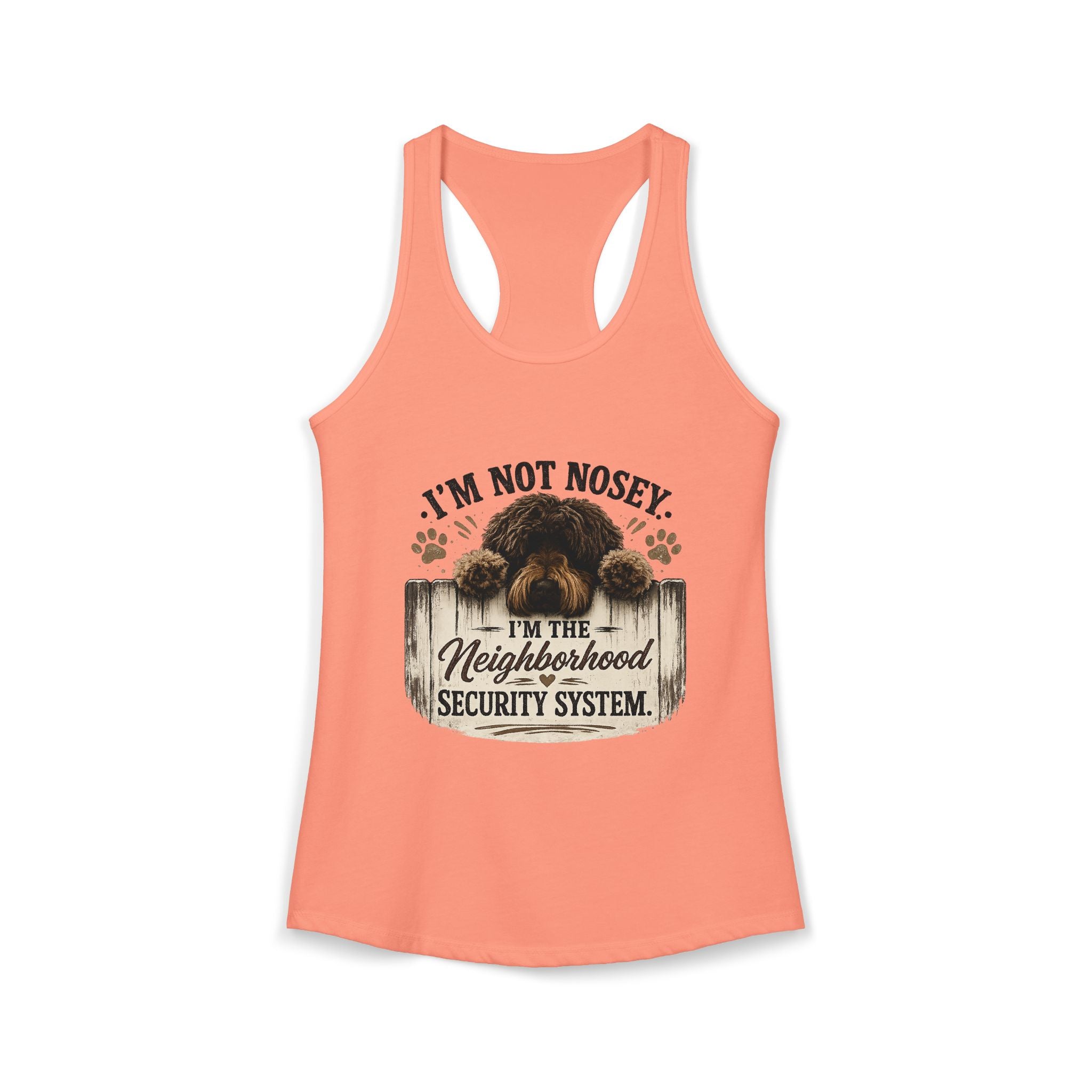 I'm Not Nosey Women's Ideal Racerback Tank