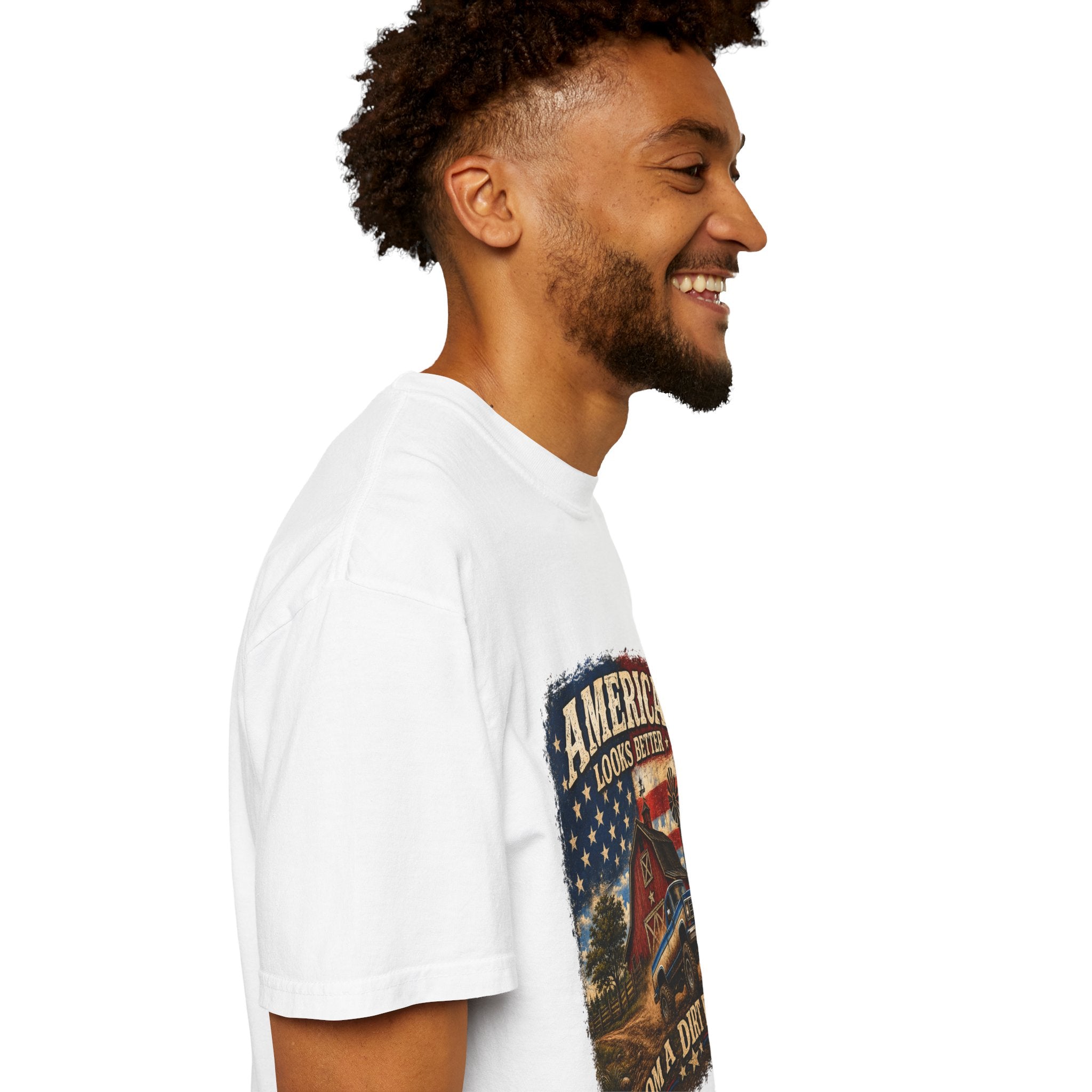 America Looks Better From a Dirt Road T-Shirt