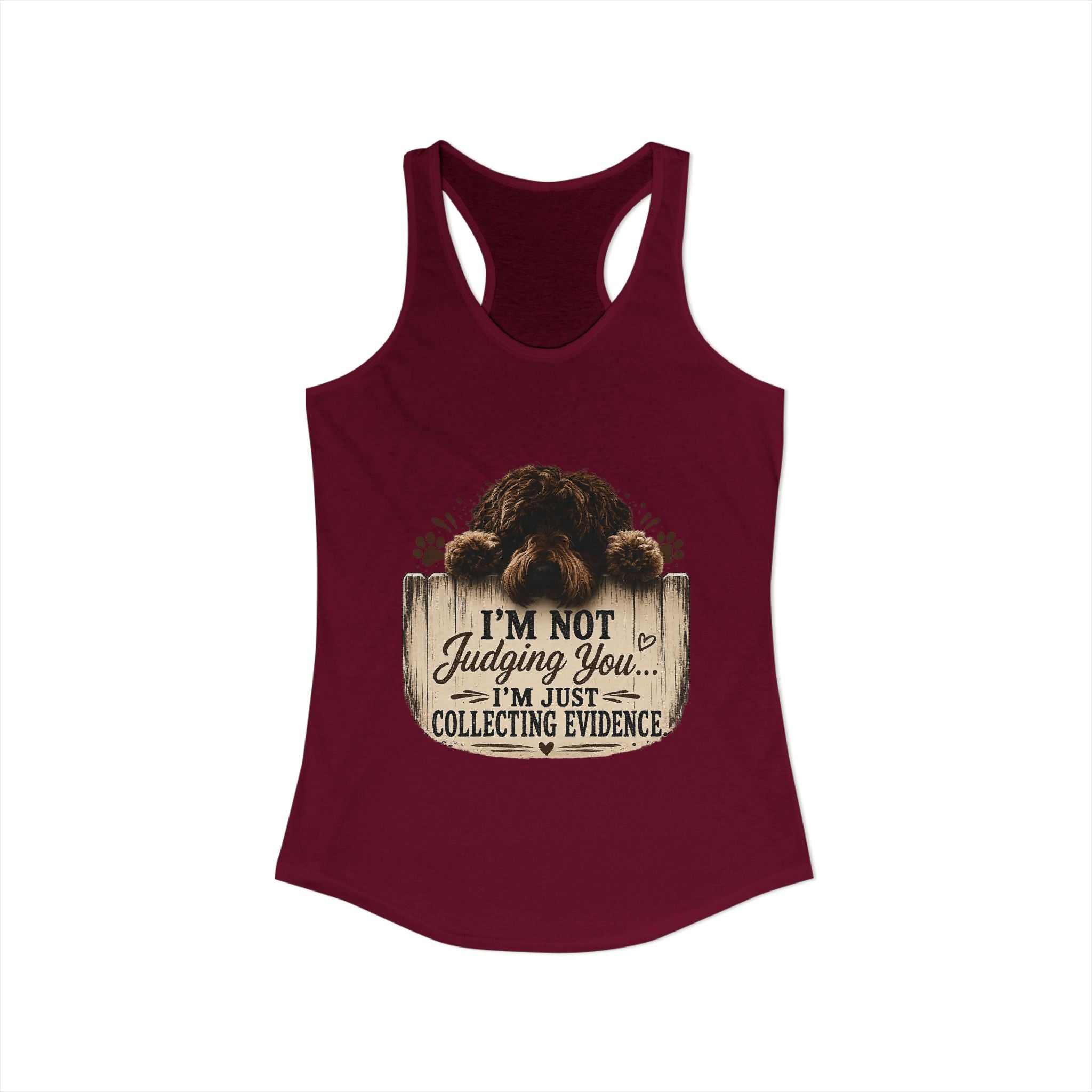 I'm Not Judging Women's Ideal Racerback Tank