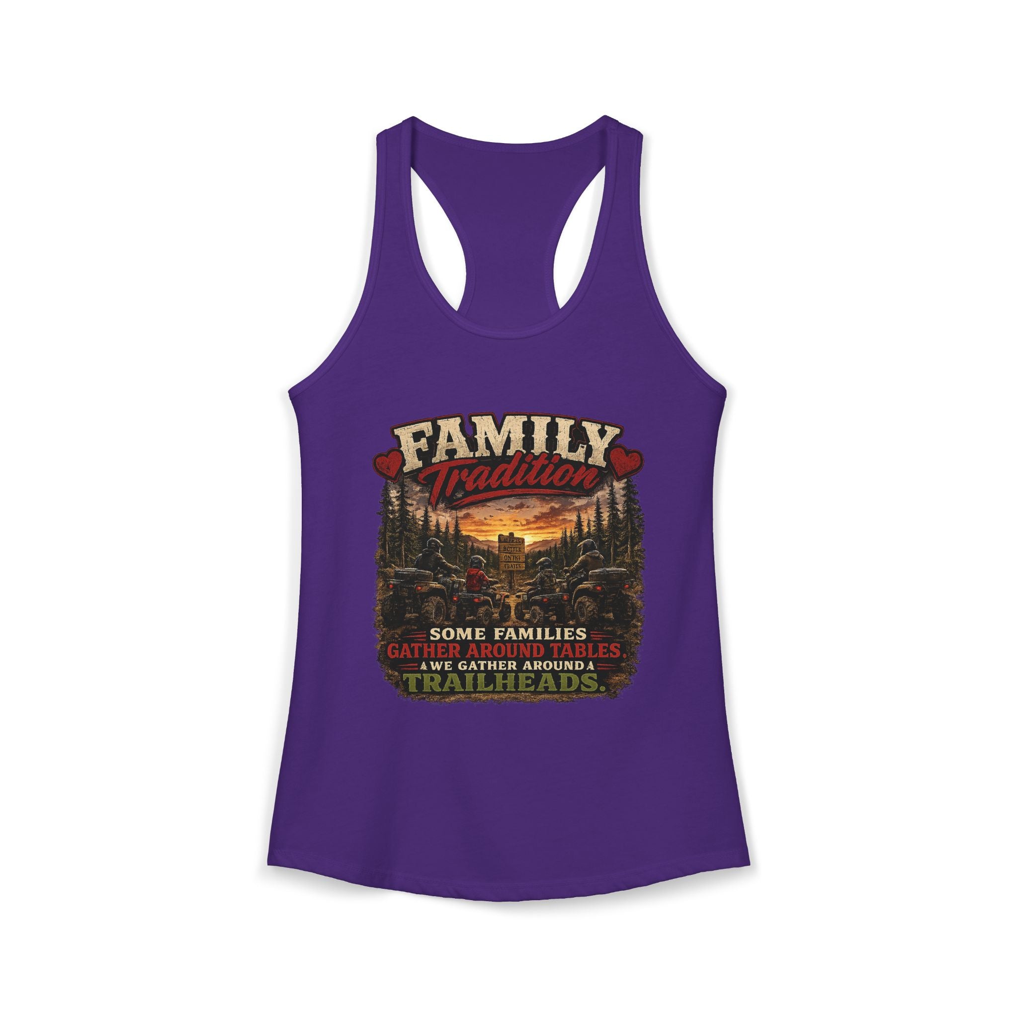 Family Tradition Women's Ideal Racerback Tank