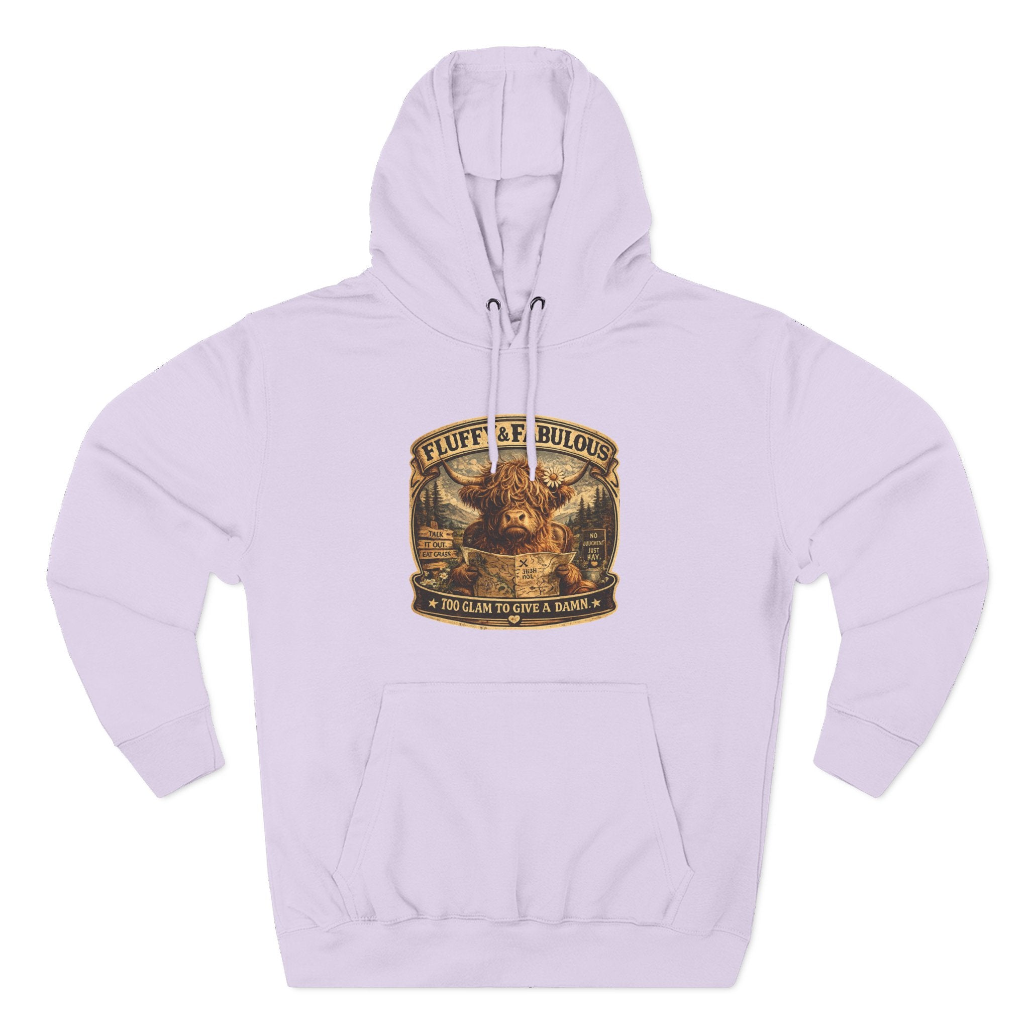 Fluffy & Fabulous Three-Panel Fleece Hoodie