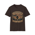 Freedom Walks Here T-Shirt — Patriotic Bigfoot Graphic Tee